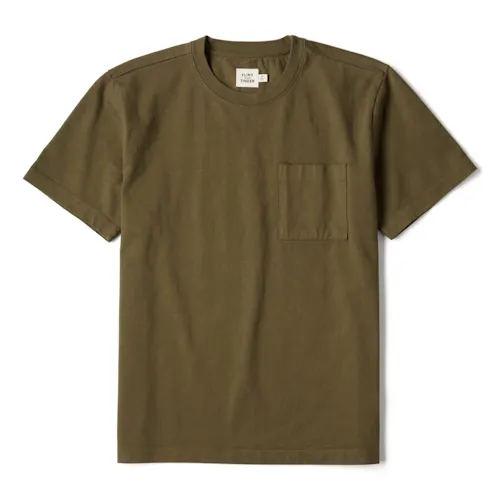 Flint and Tinder American Heavyweight Pocket T-Shirt