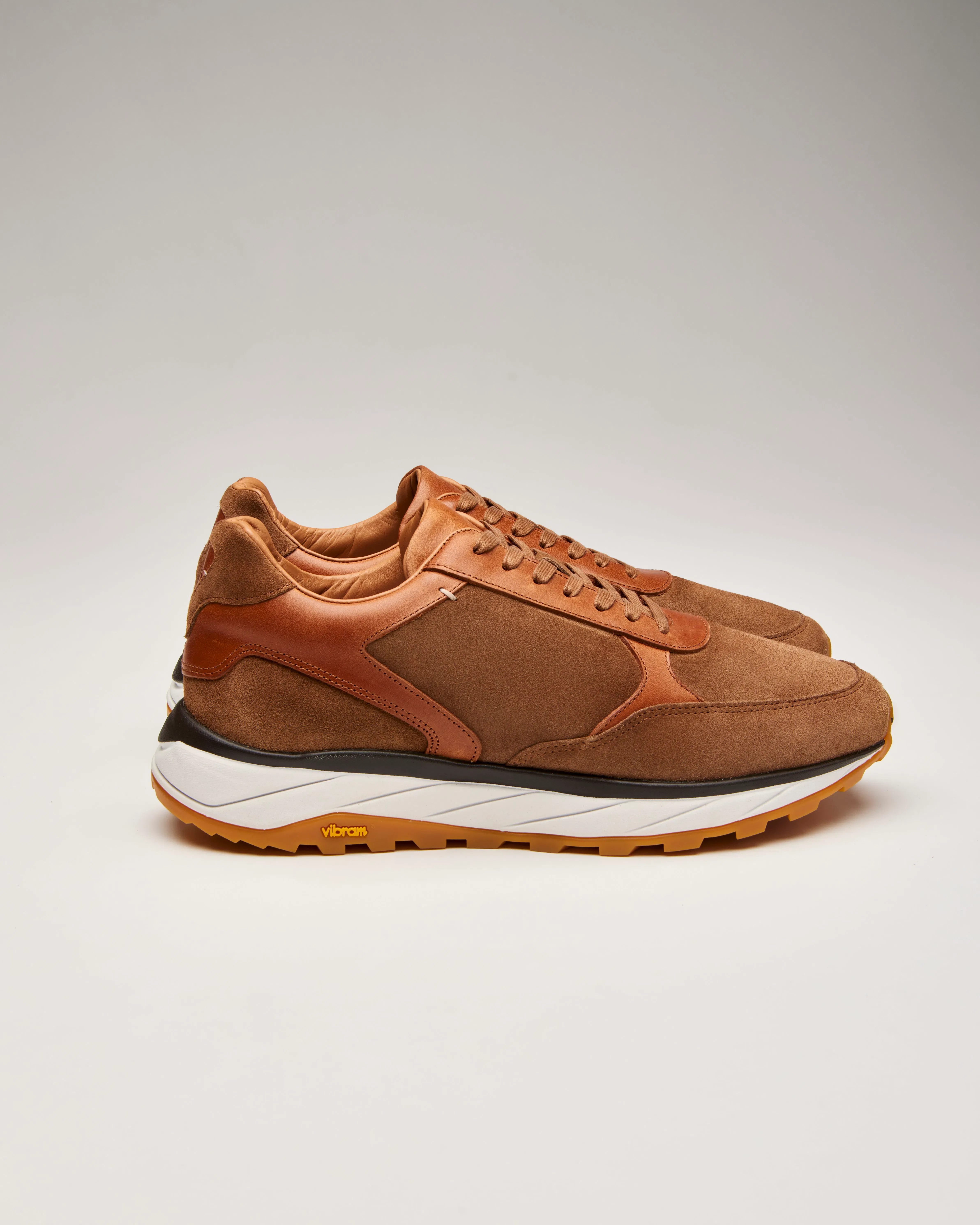 LUCA Leather and Suede Runner - Canyon | Casual Sneakers | Huckberry
