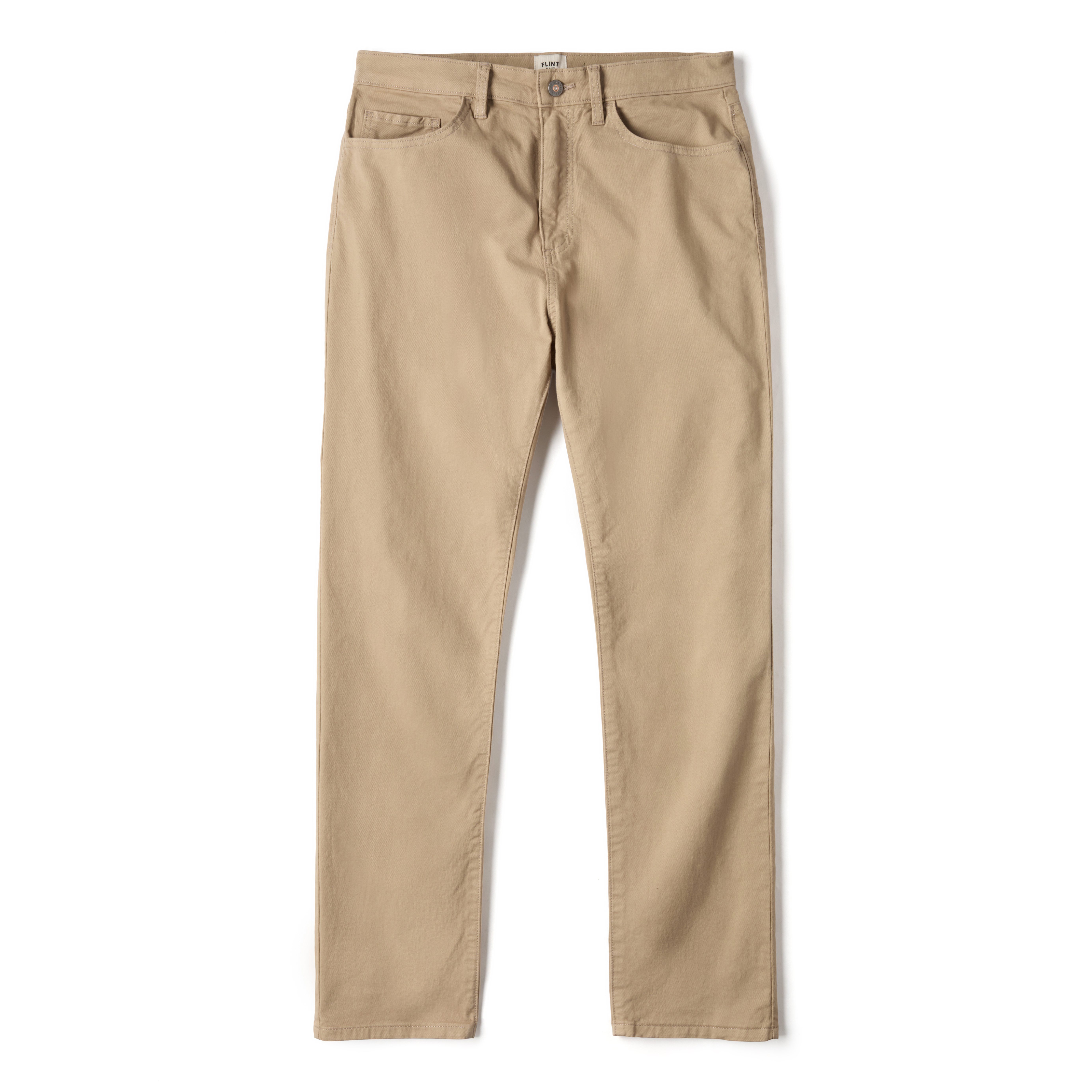 Flint and Tinder 365 Pant - HB Straight - Khaki | 5 Pocket