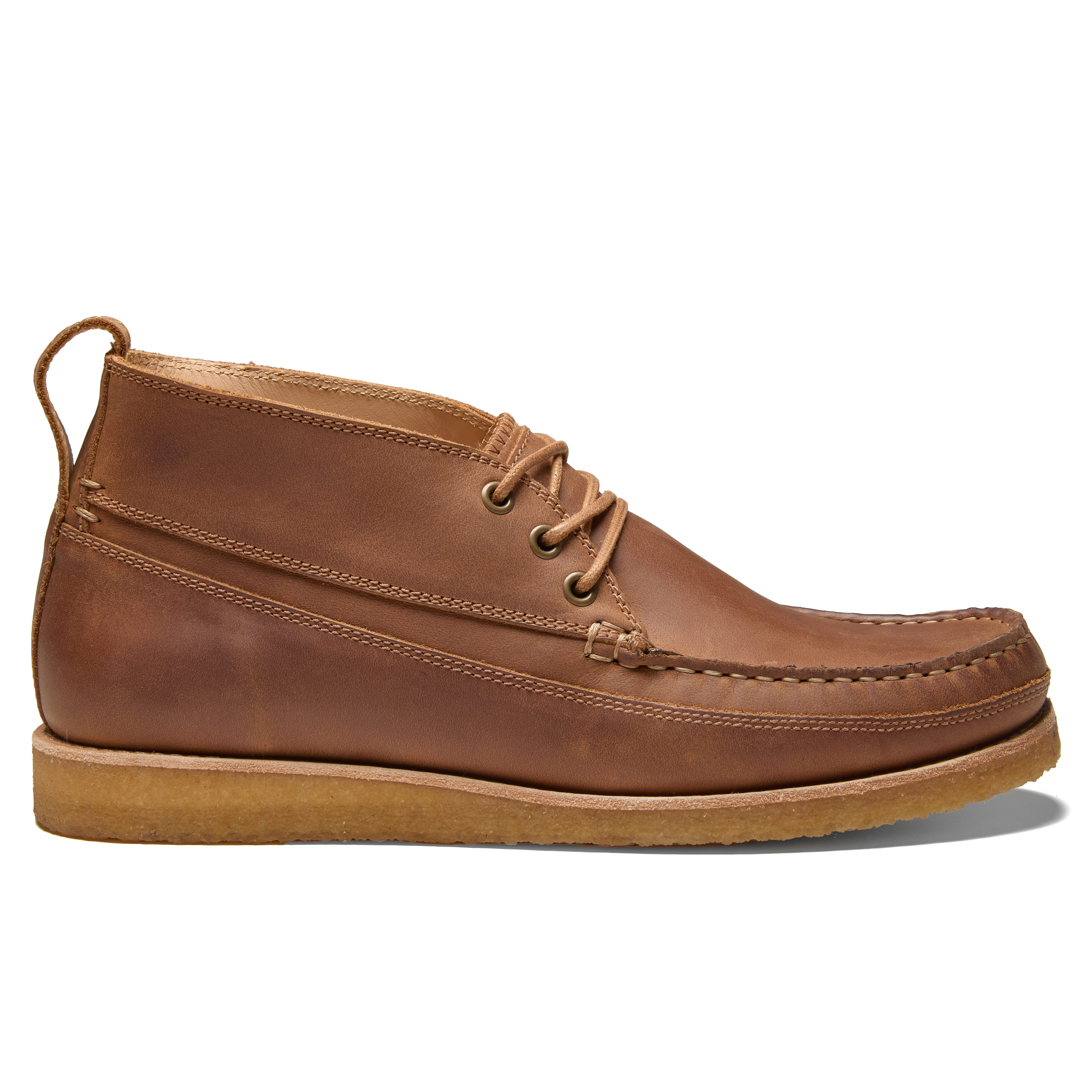 LUCA Drift Moc Toe Boot - Brown | Chukka Boots | Huckberry