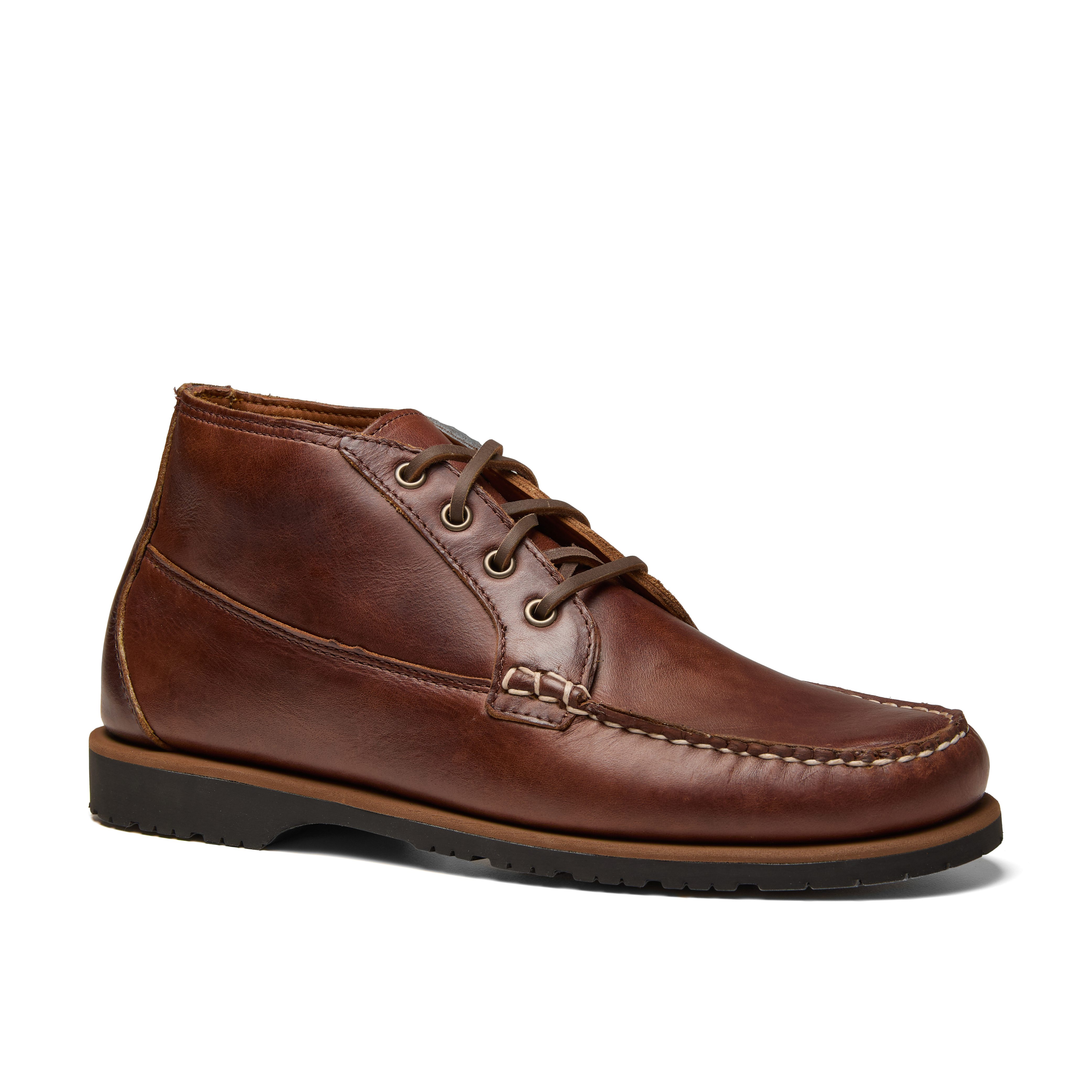 Quoddy Telos Chukka Mini Lug Sole - Hot Stuffed Brown/Black