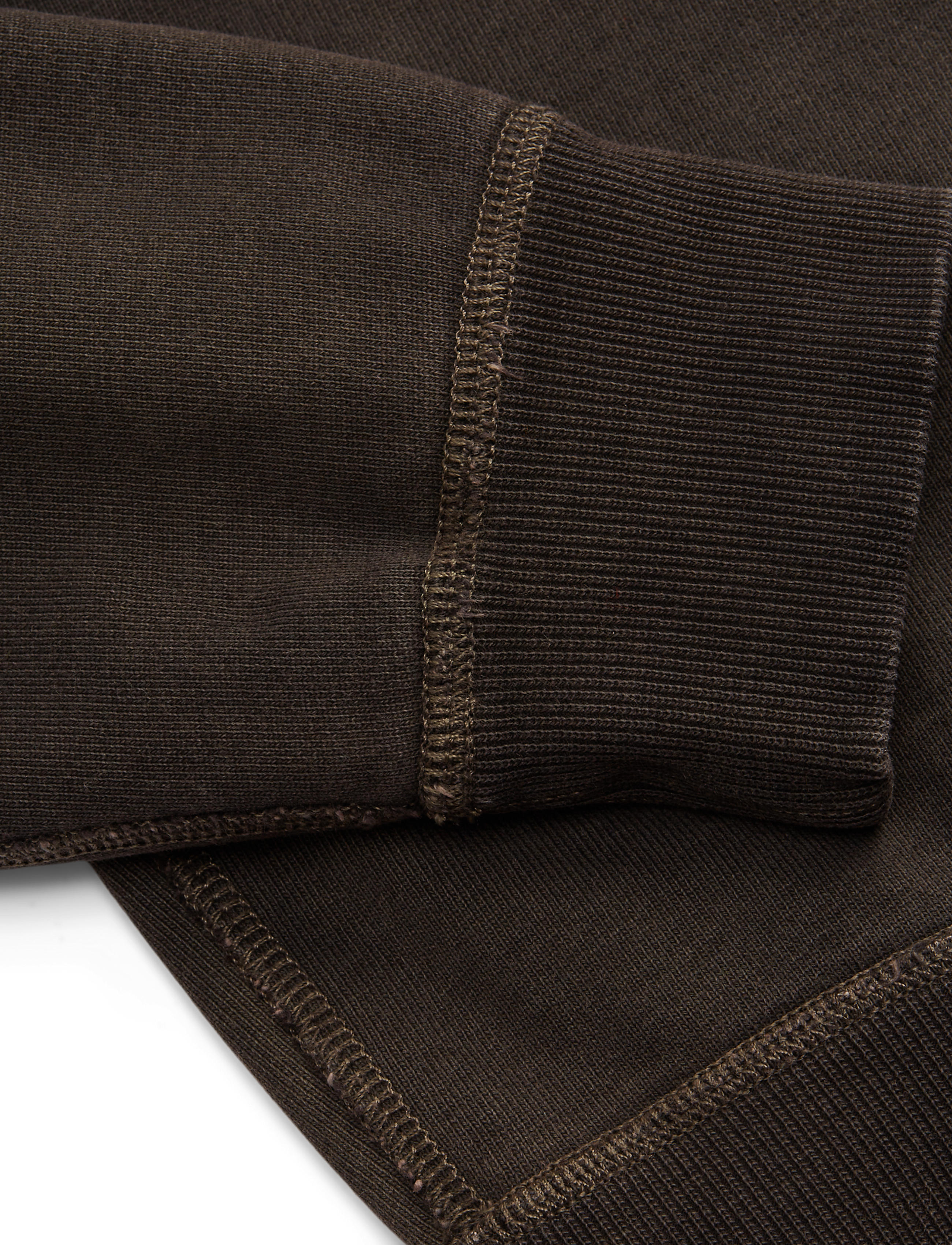 RRL French Terry Raglan Sweatshirt - Black Indigo | Crewneck