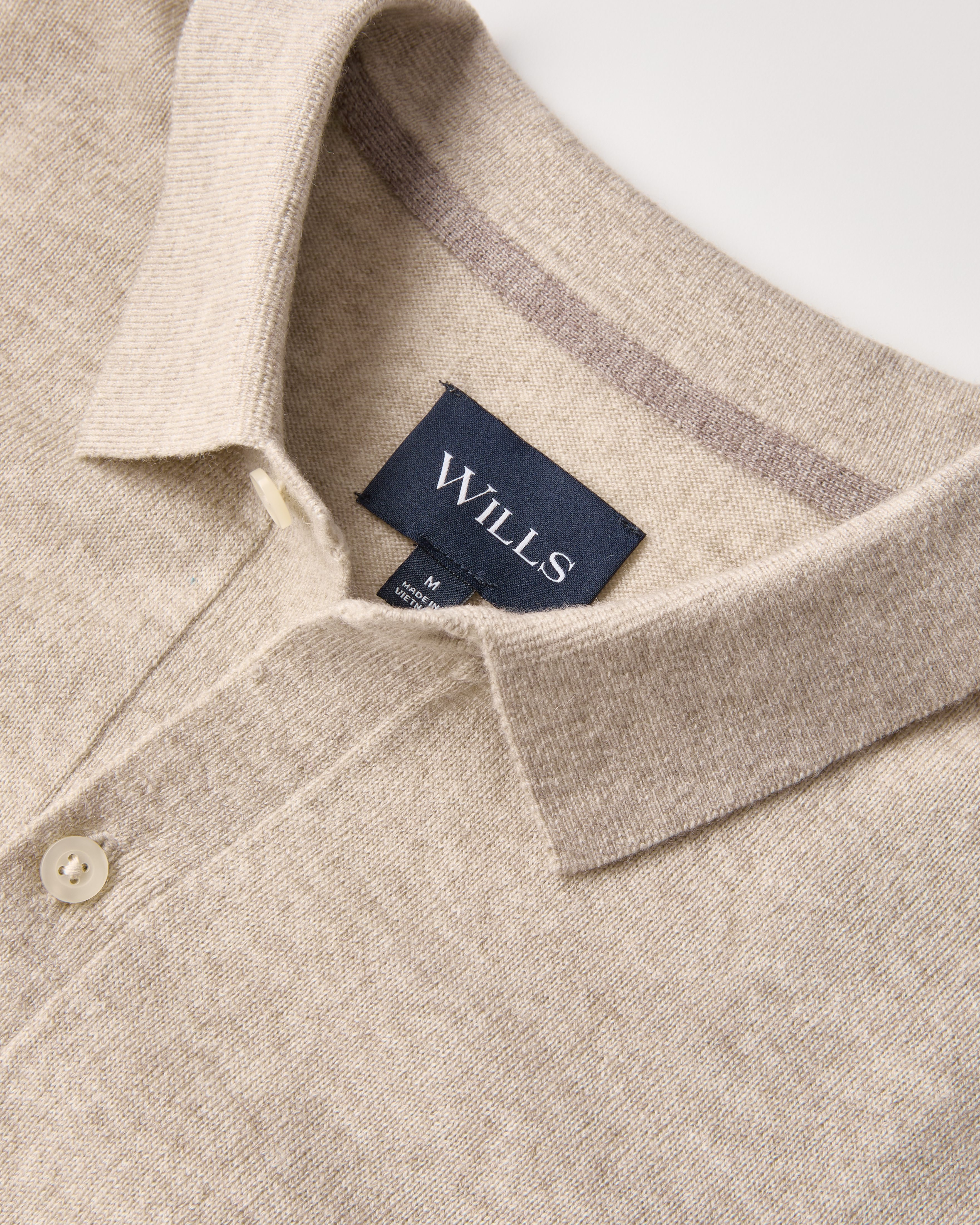 トップス XL OVY Wool Cashmere Warm Knit Polo Plush Cashmere Donegal Polo in Vince Products Men | Vince