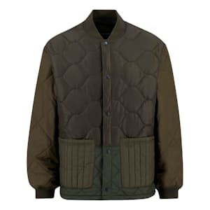 Cording Quilted Bomber Jacket