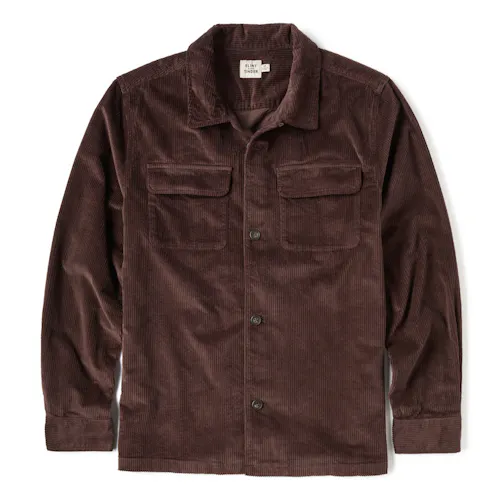 Flint and Tinder Classic Corduroy Camp Overshirt