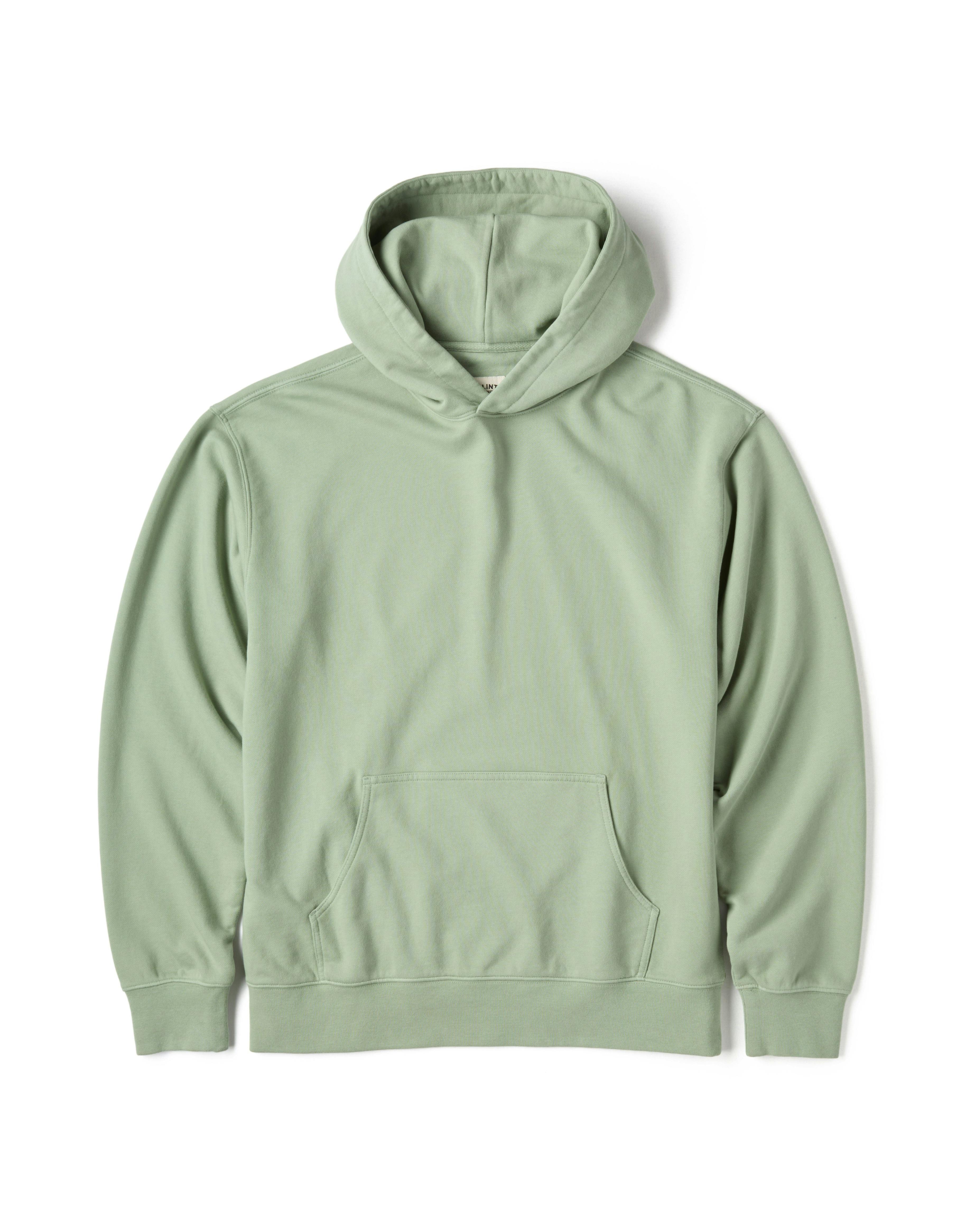 Flint and Tinder Midweight Terry Pullover Hoodie Vintage Spruce