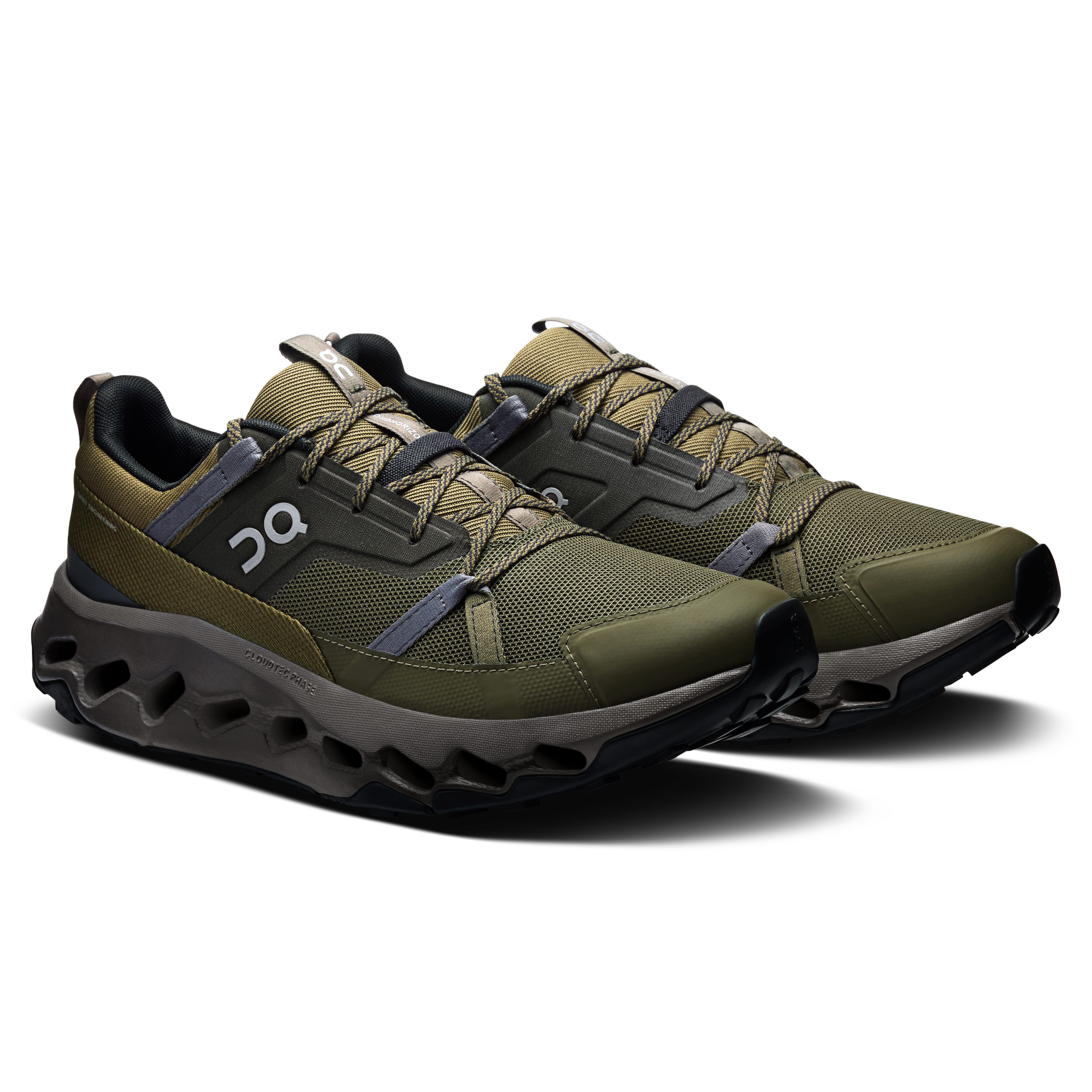 brunt ブラント　morningout モーニングアウト　オリーブ　OD On Cloudhorizon - Olive | Thorn | Trail Sneakers | Huckberry