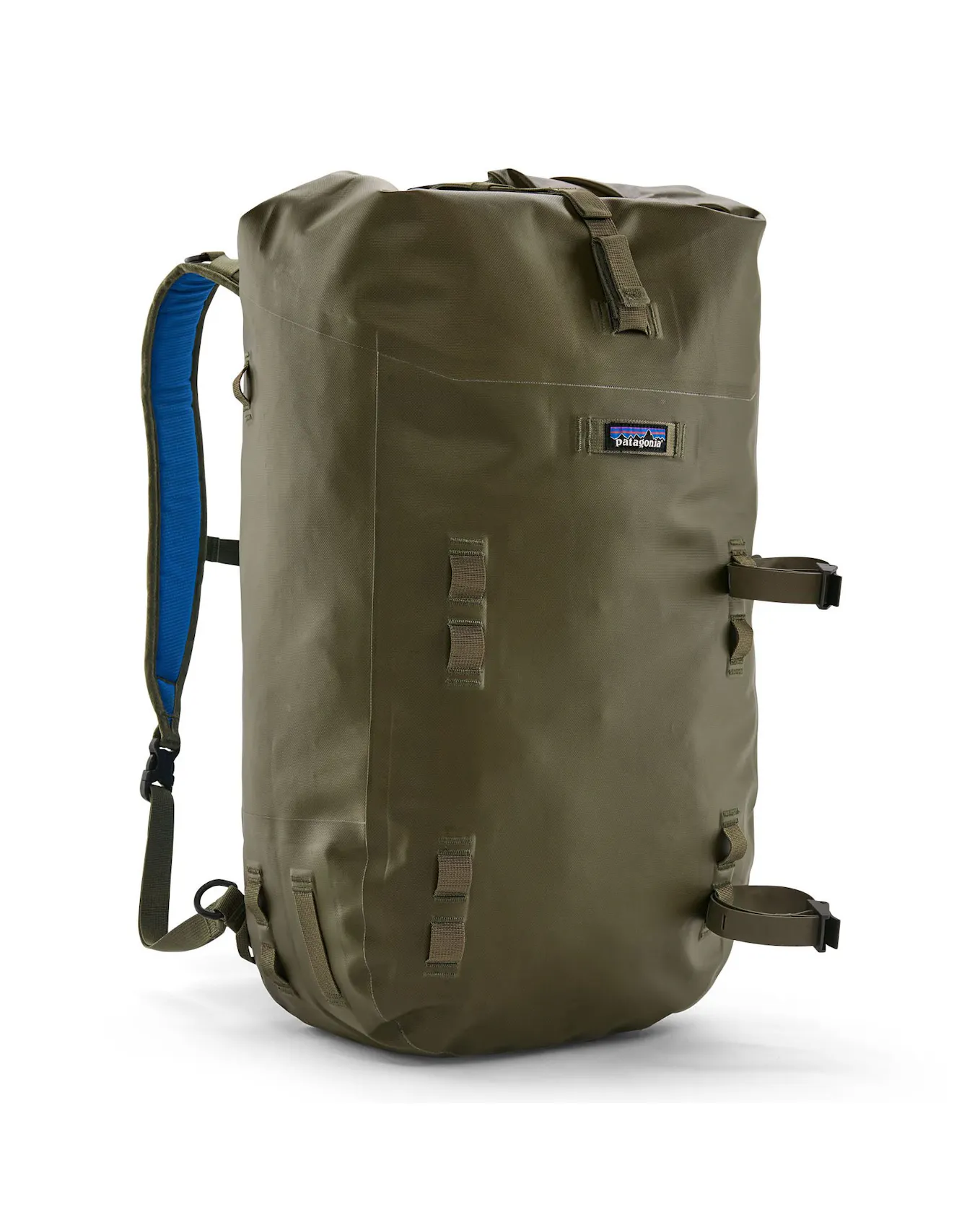 water resistant backpack patagonia - Black Hole Pack 32L - Dark Blue allowing for easy net stowage without getting in the way Patagonia Guidewater Backpack Review |