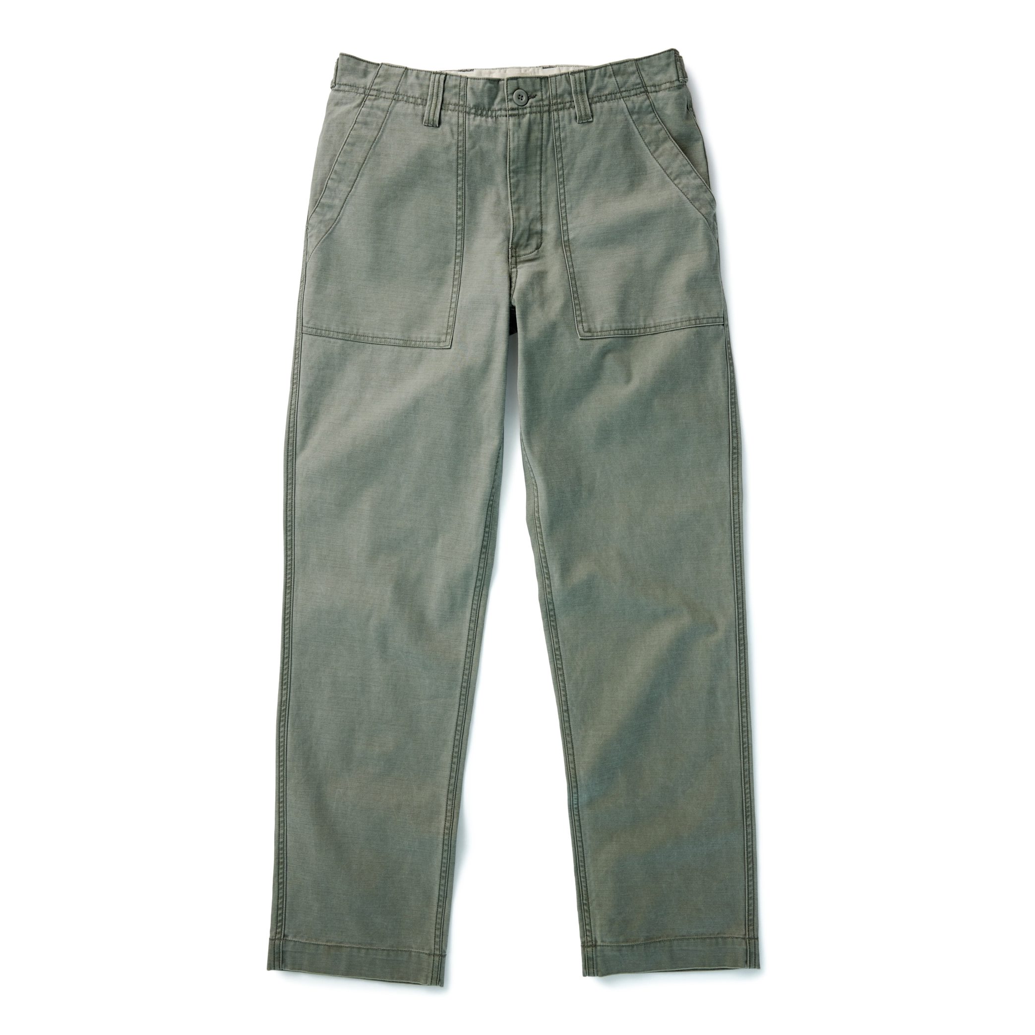 Taylor Stitch The Surplus Pant - Field Olive Reverse Sateen
