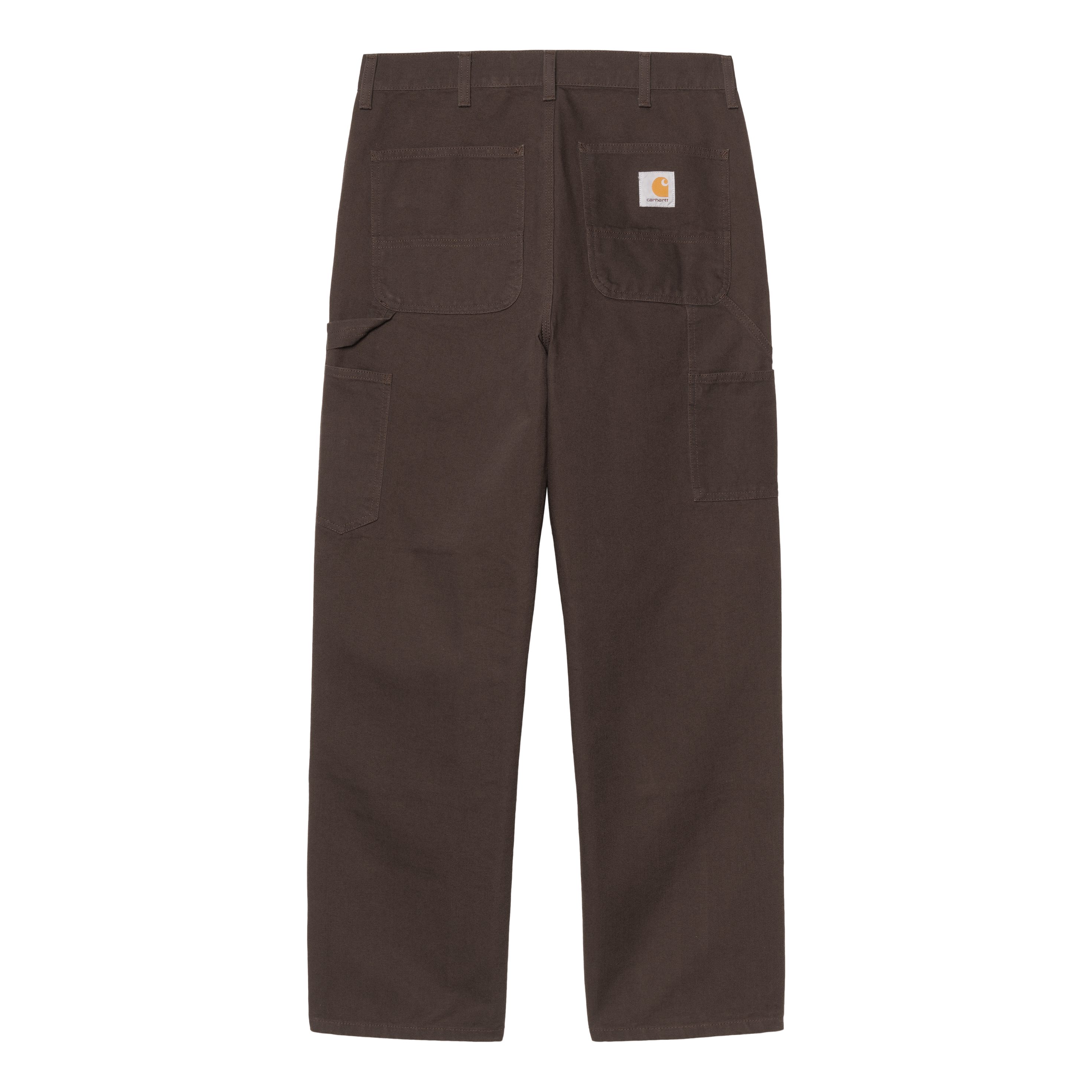 Carhartt WIP Double Knee Canvas Pant - Tobacco Stonewashed