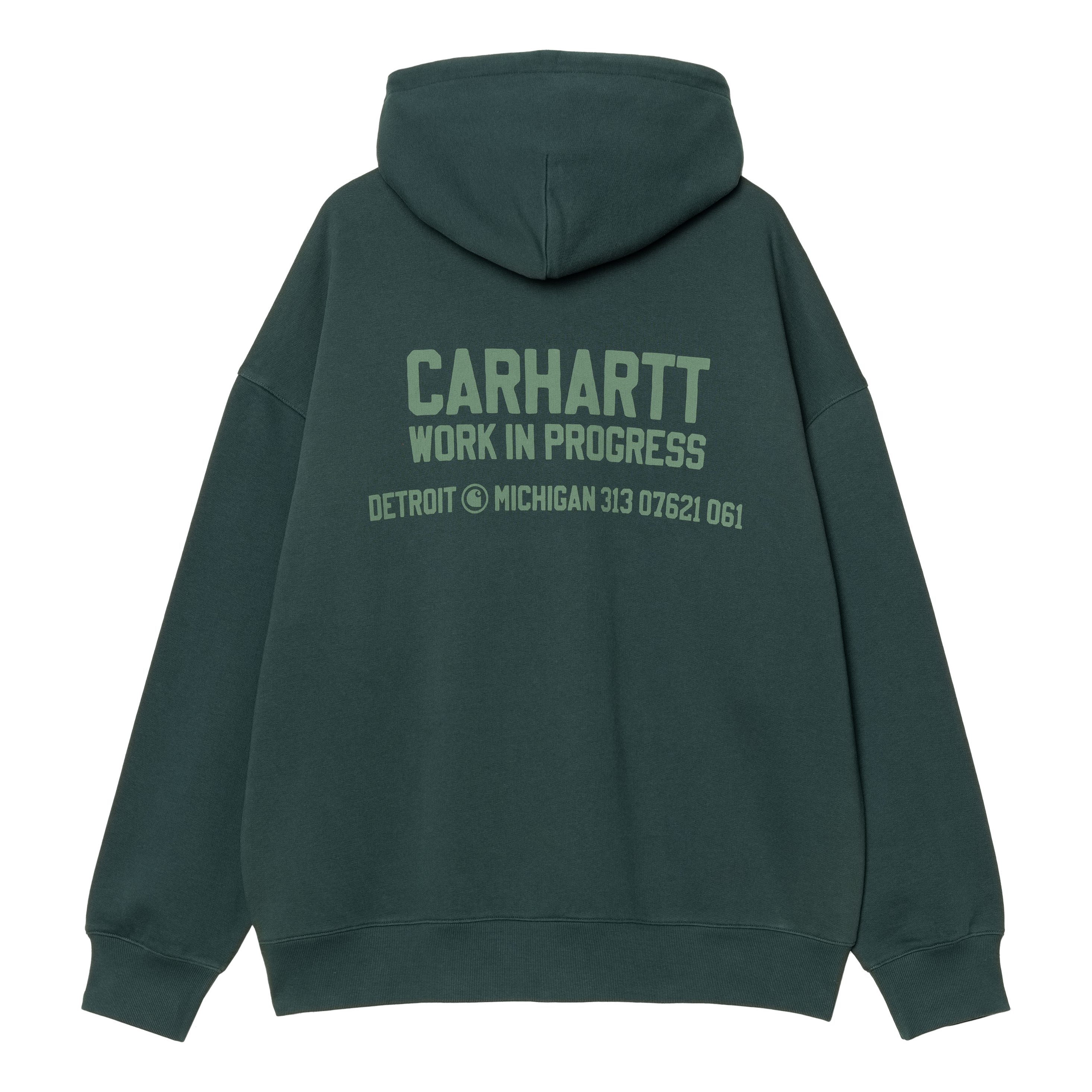 Carhartt WIP Hooded Distance Sweatshirt - Dark Fir | Pullover