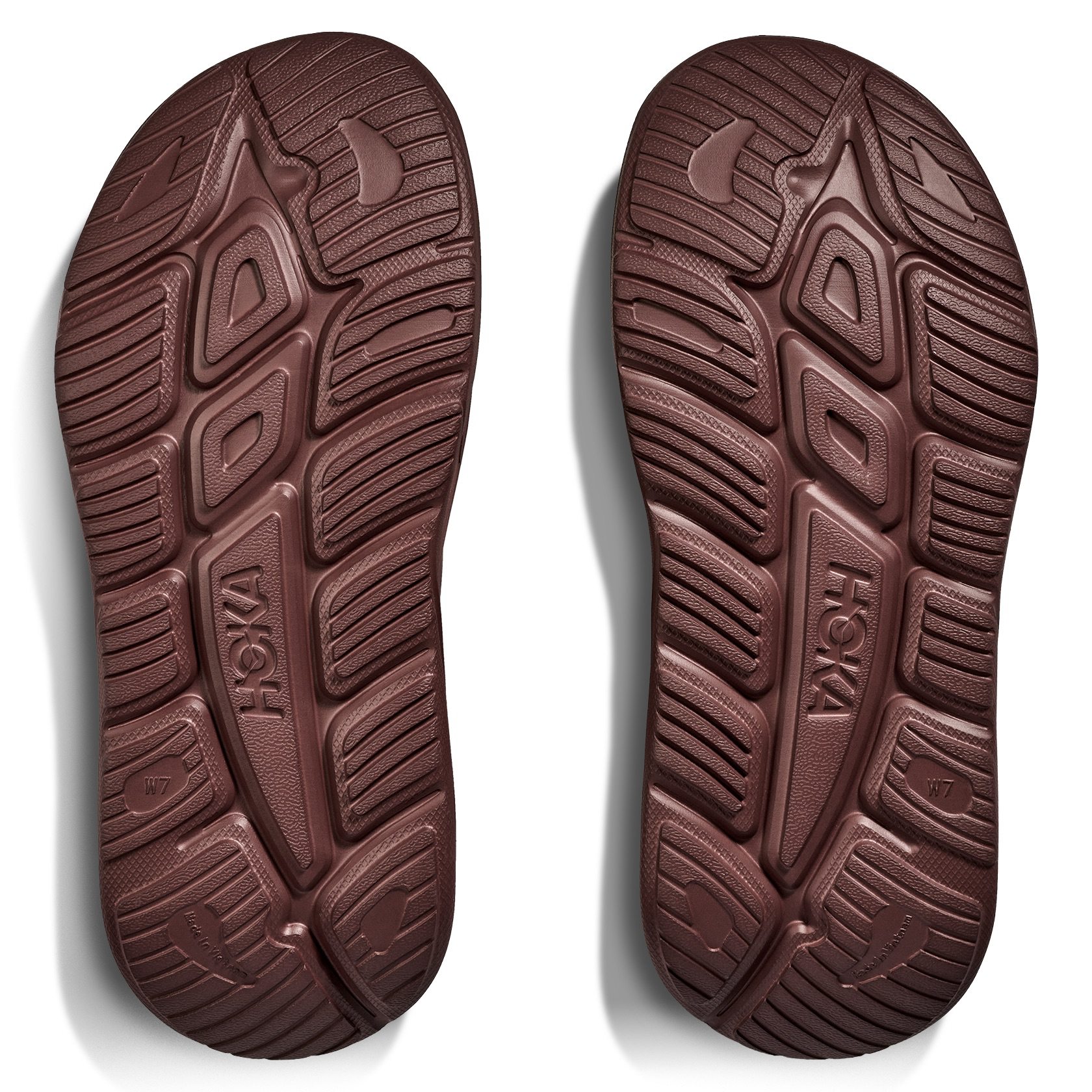 Hoka Ora Recovery Slide 3 - Dark Cedar/Dark Cedar | Sandals