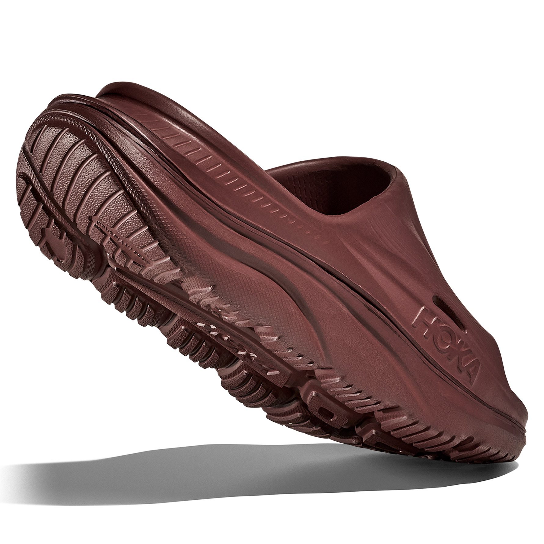 Hoka Ora Recovery Slide 3 - Dark Cedar/Dark Cedar | Sandals
