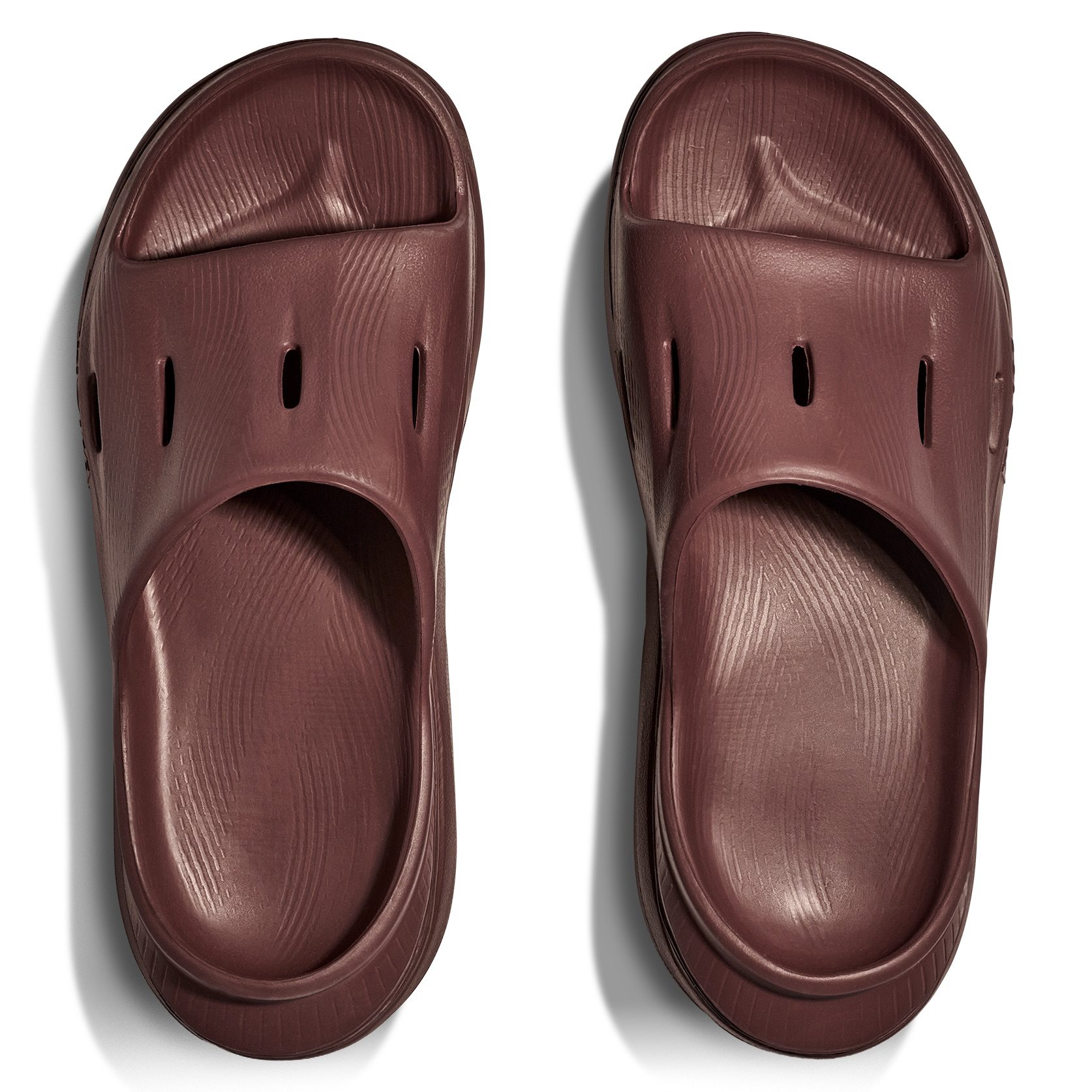 Hoka Ora Recovery Slide 3 - Dark Cedar/Dark Cedar | Sandals