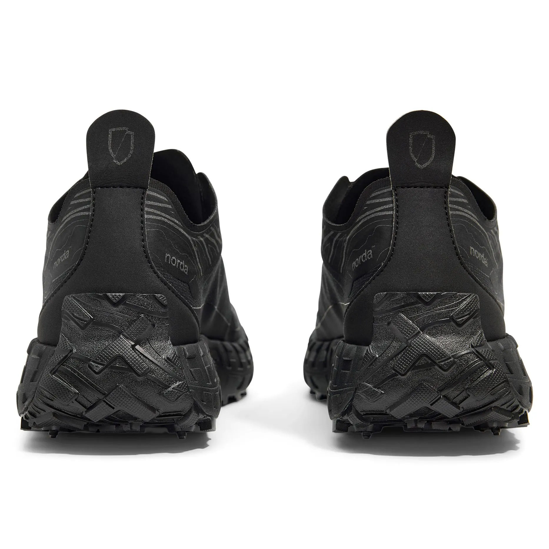 Norda 001A Trail Sneaker - Stealth Black | Trail Sneakers | Huckberry