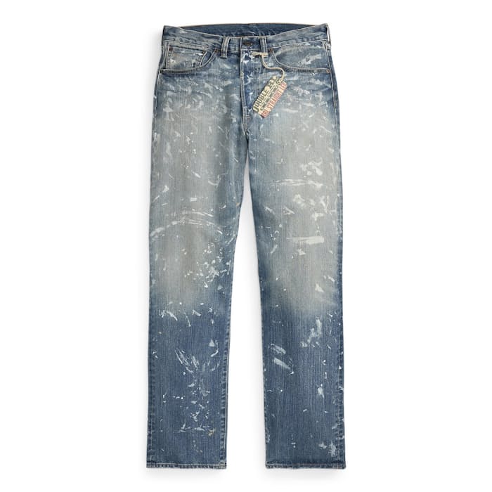 RRL Straight Fit Selvedge Denim Jeans - Fenimore Wash | Rigid