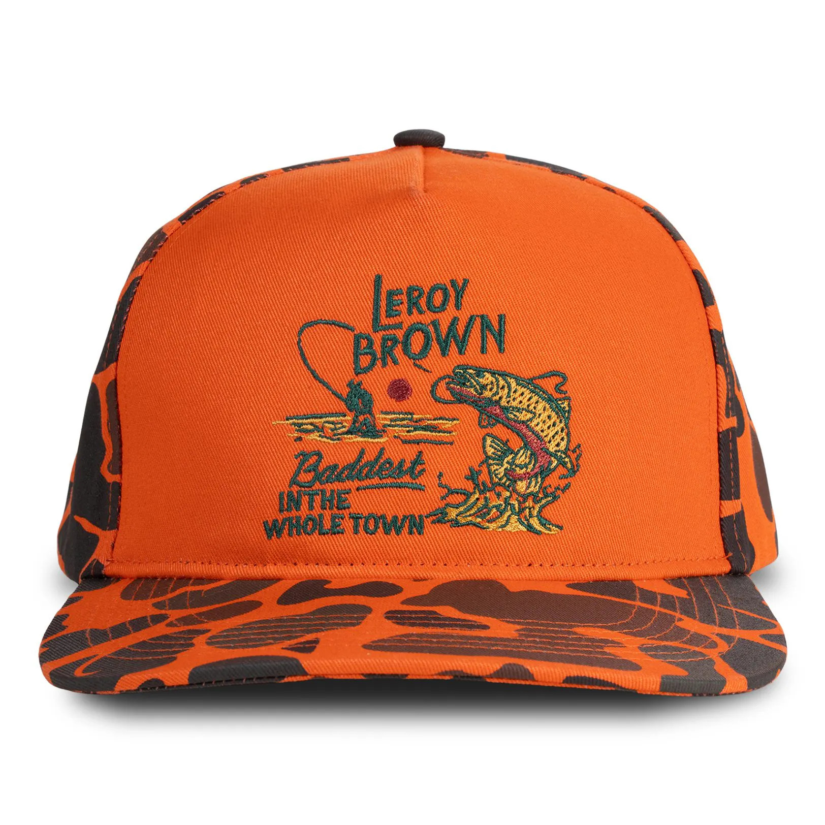Sendero Provisions Co. Leroy Brown Snapback - Orange/Camo