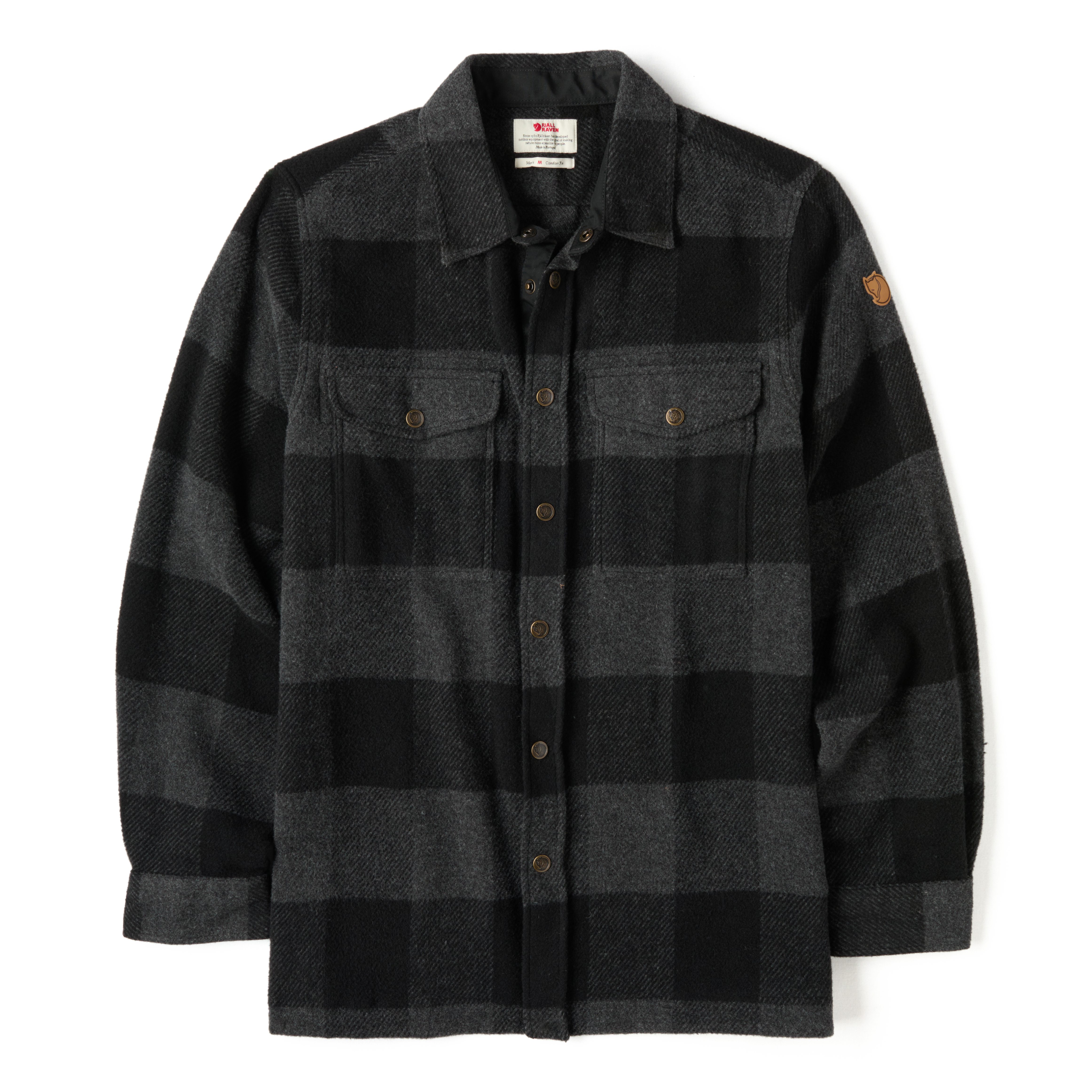 ✨美品✨ ノントーキョー 2WAY FLANNEL SHIRT ブラック Fjallraven Canada Heavy Flannel Shirt - Black | Flannel Shirts