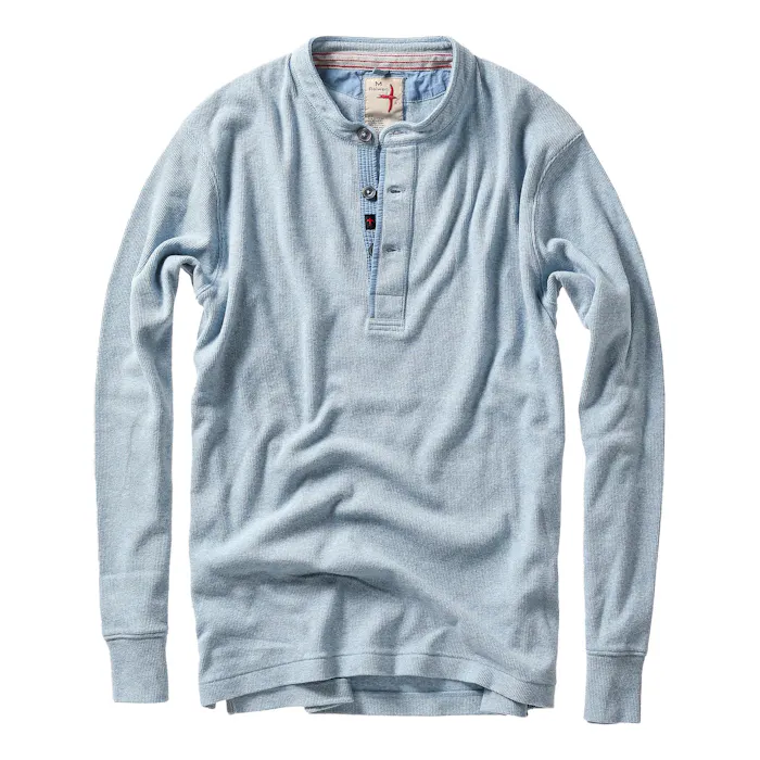 Relwen French Rib Henley | Huckberry