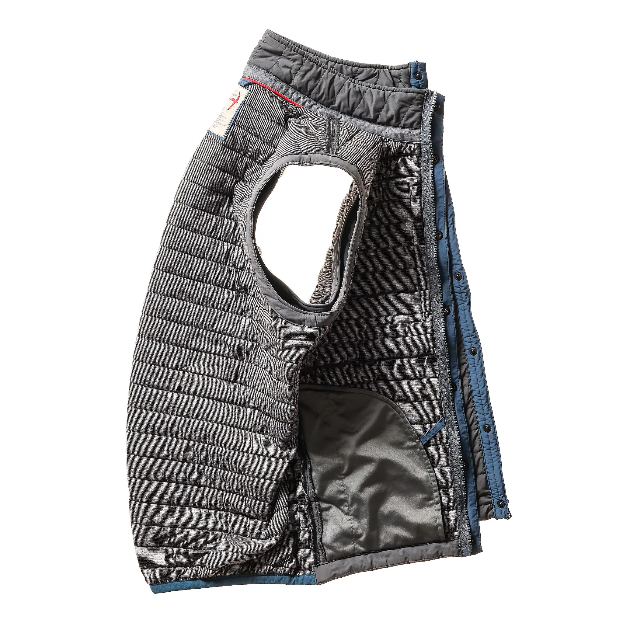 Relwen Windzip Vest - Exclusive - Charcoal | Vests | Huckberry
