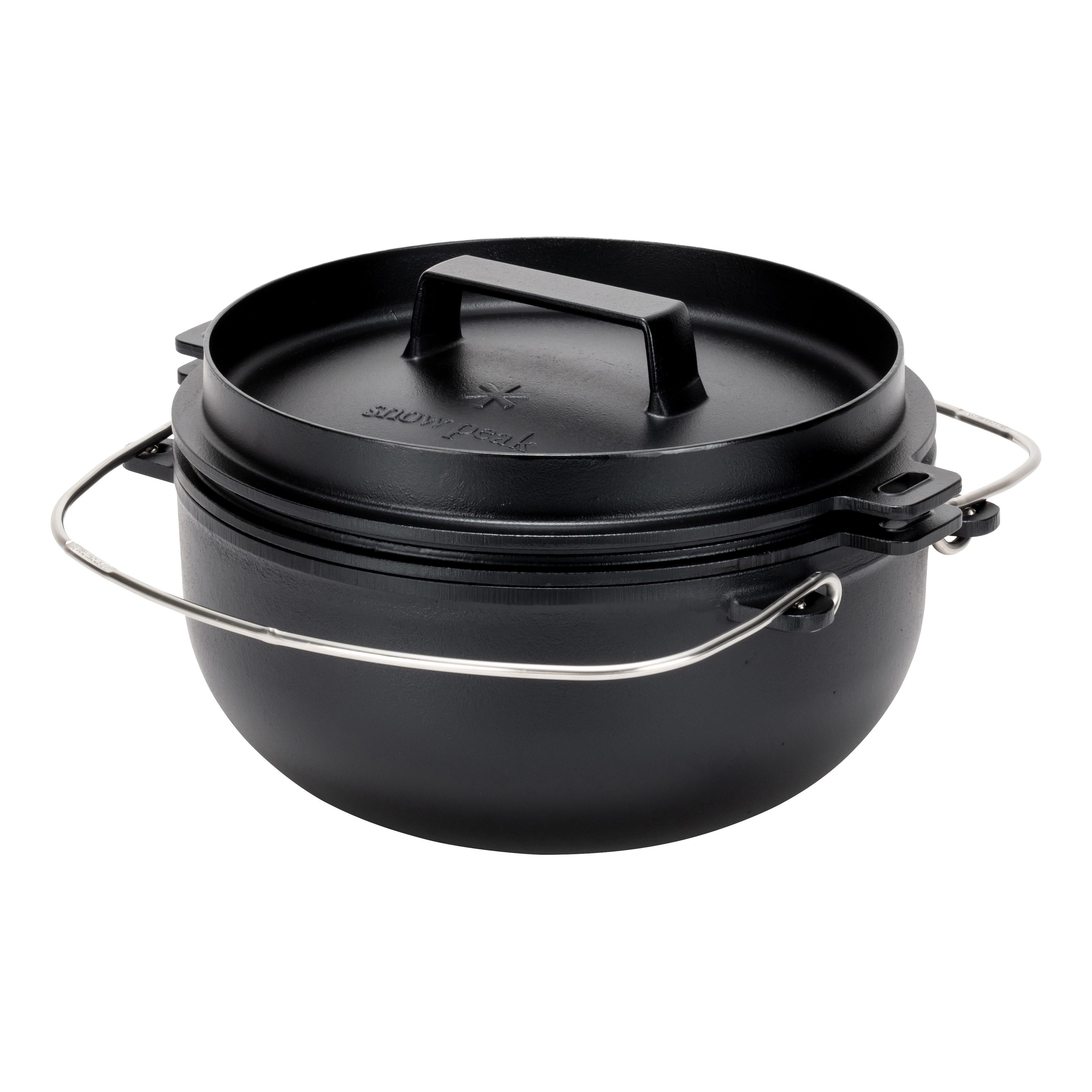 Snow Peak Japanese Dutch Oven 26 - Steel | Cookware | Huckberry