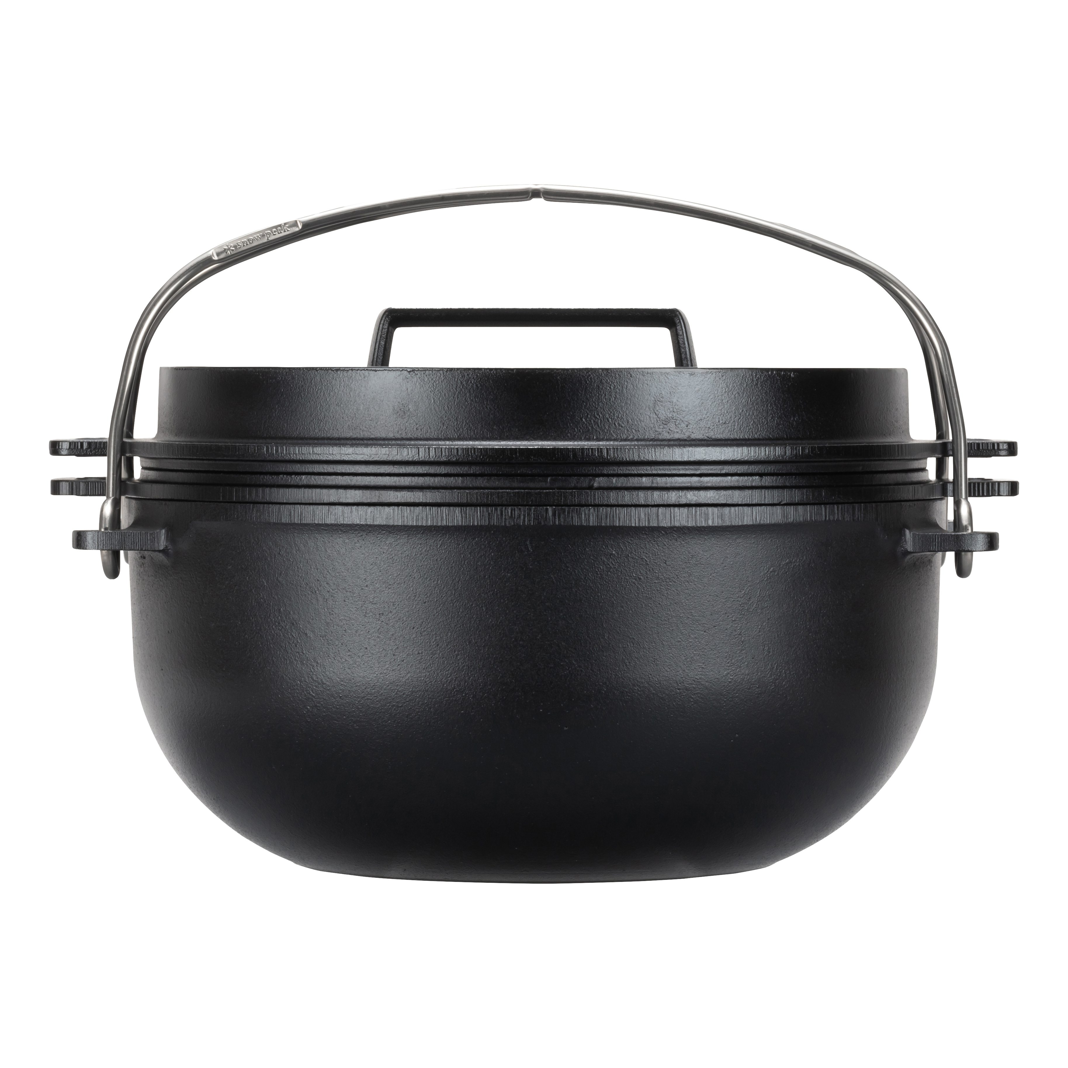 Snow Peak Japanese Dutch Oven 26 - Steel | Cookware | Huckberry