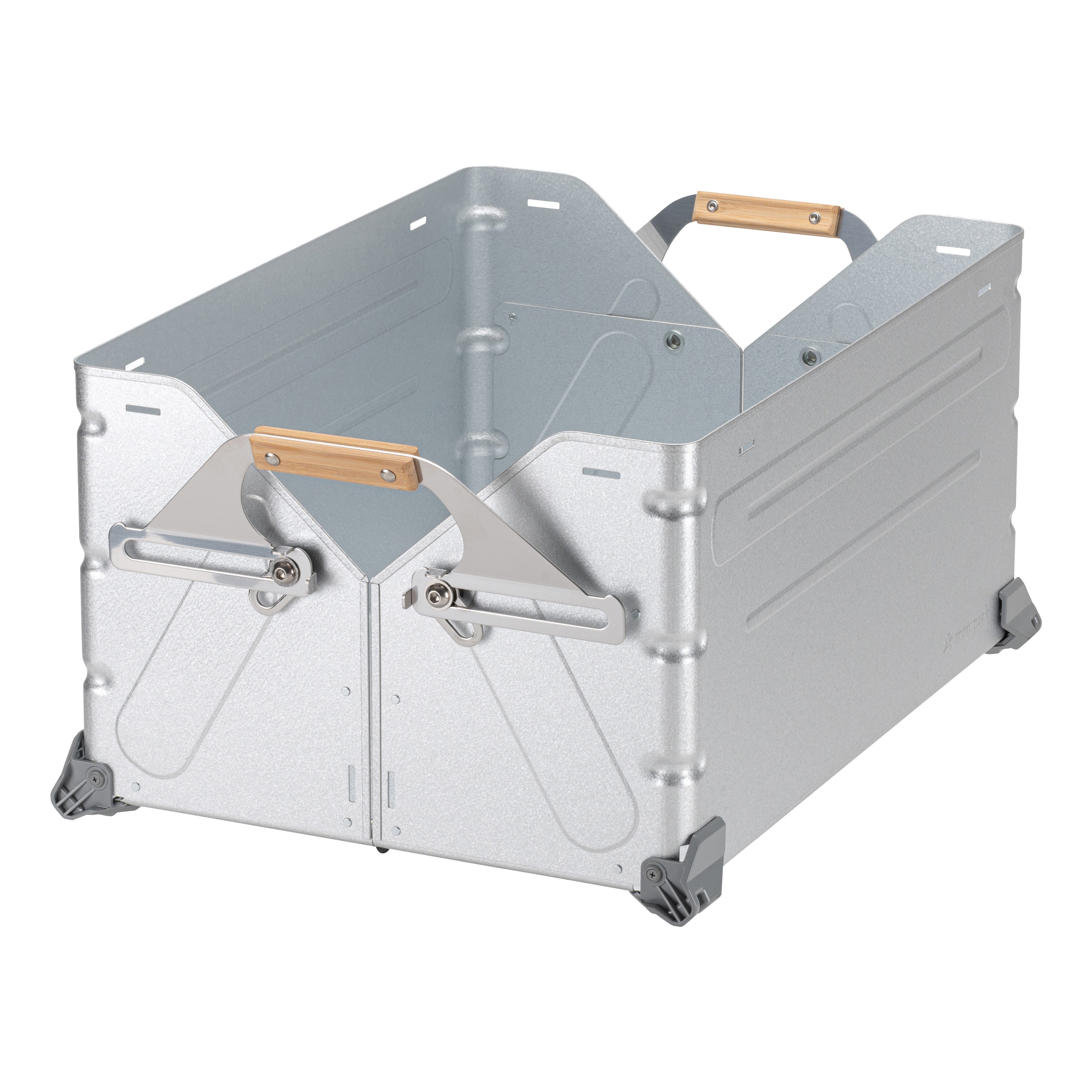 Snow Peak Stacking Shelf Container 50 - Stainless Steel