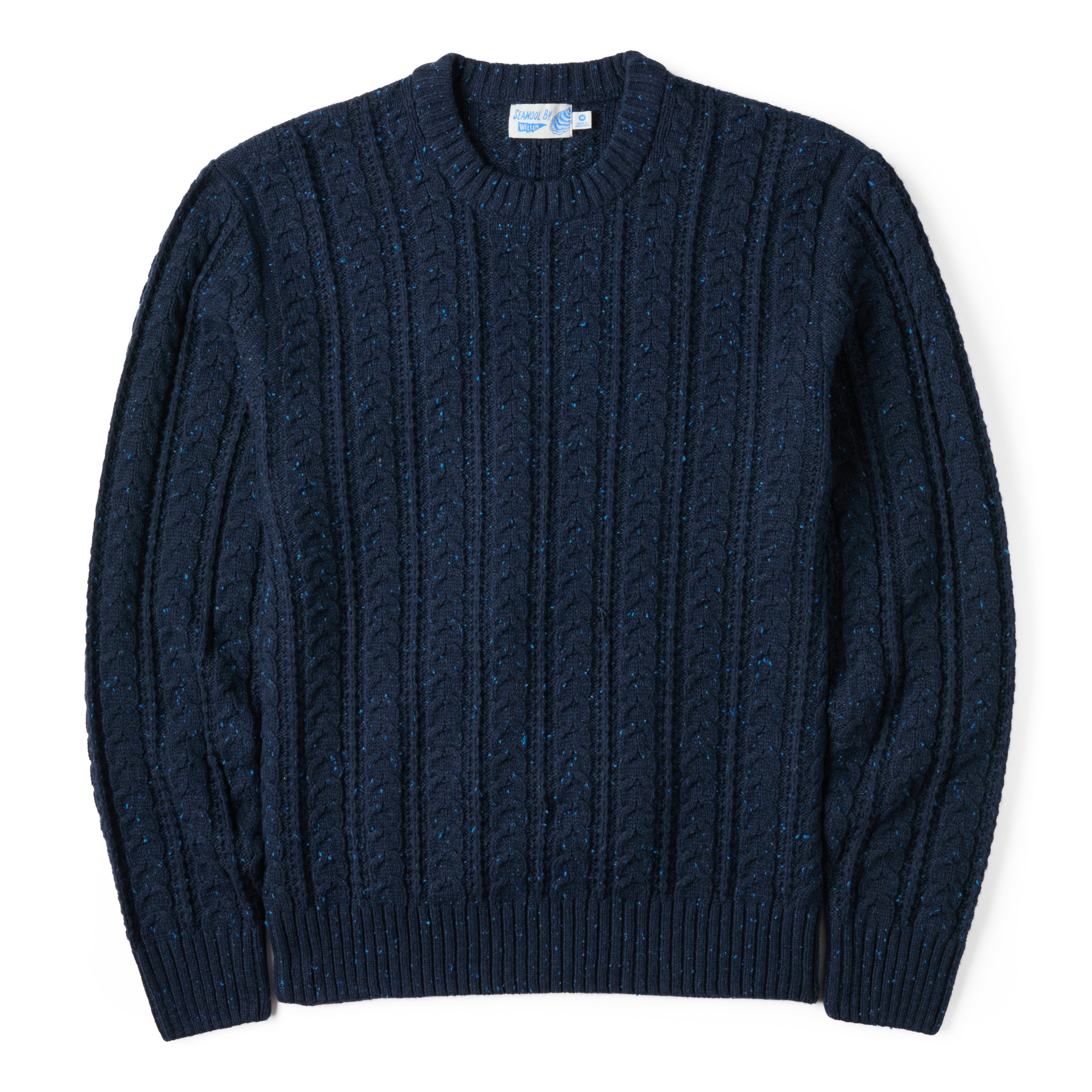 Seawool Fisherman Crewneck Sweater