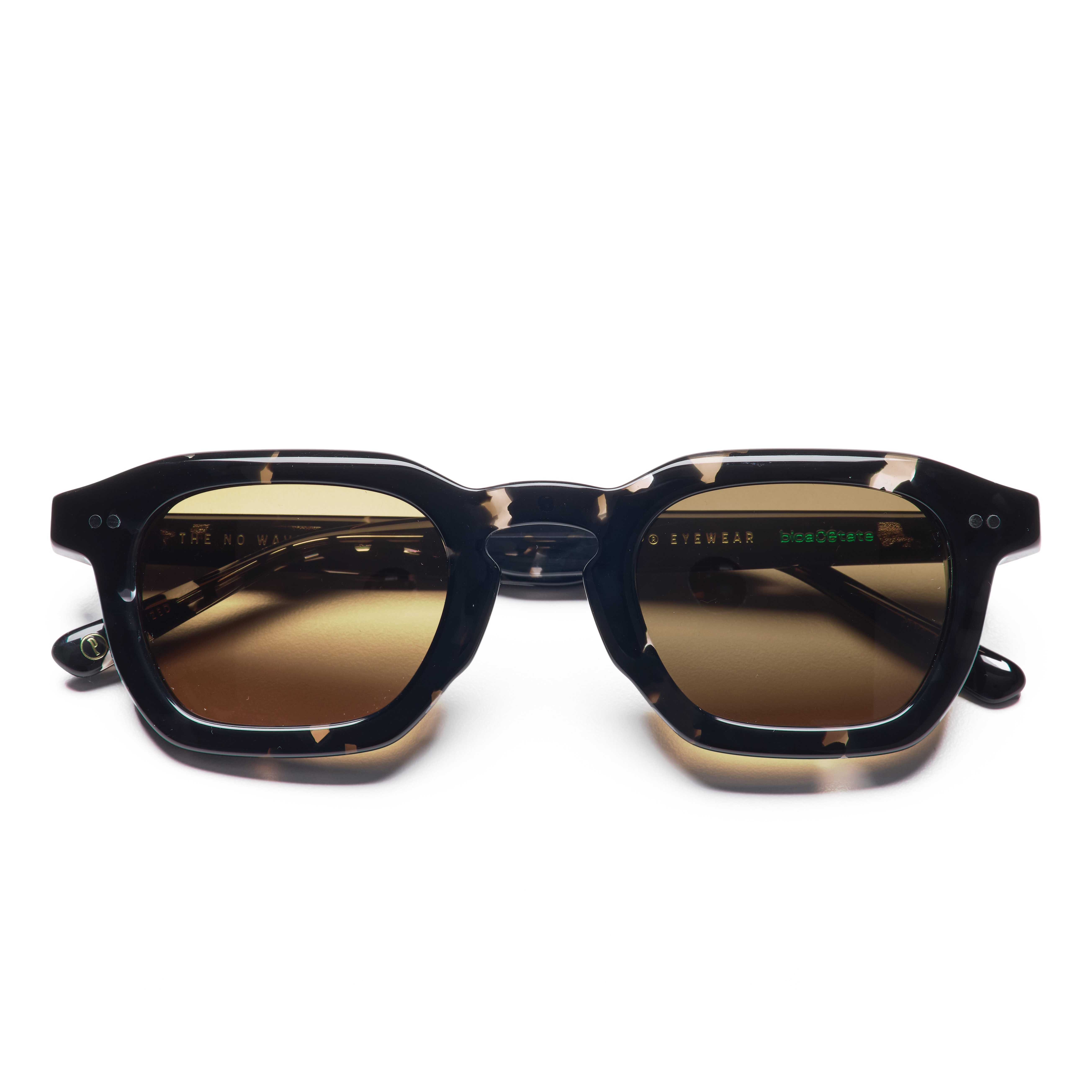 Crap Eyewear The No Wave Sunglasses - Black Tort/Polarized Bronze