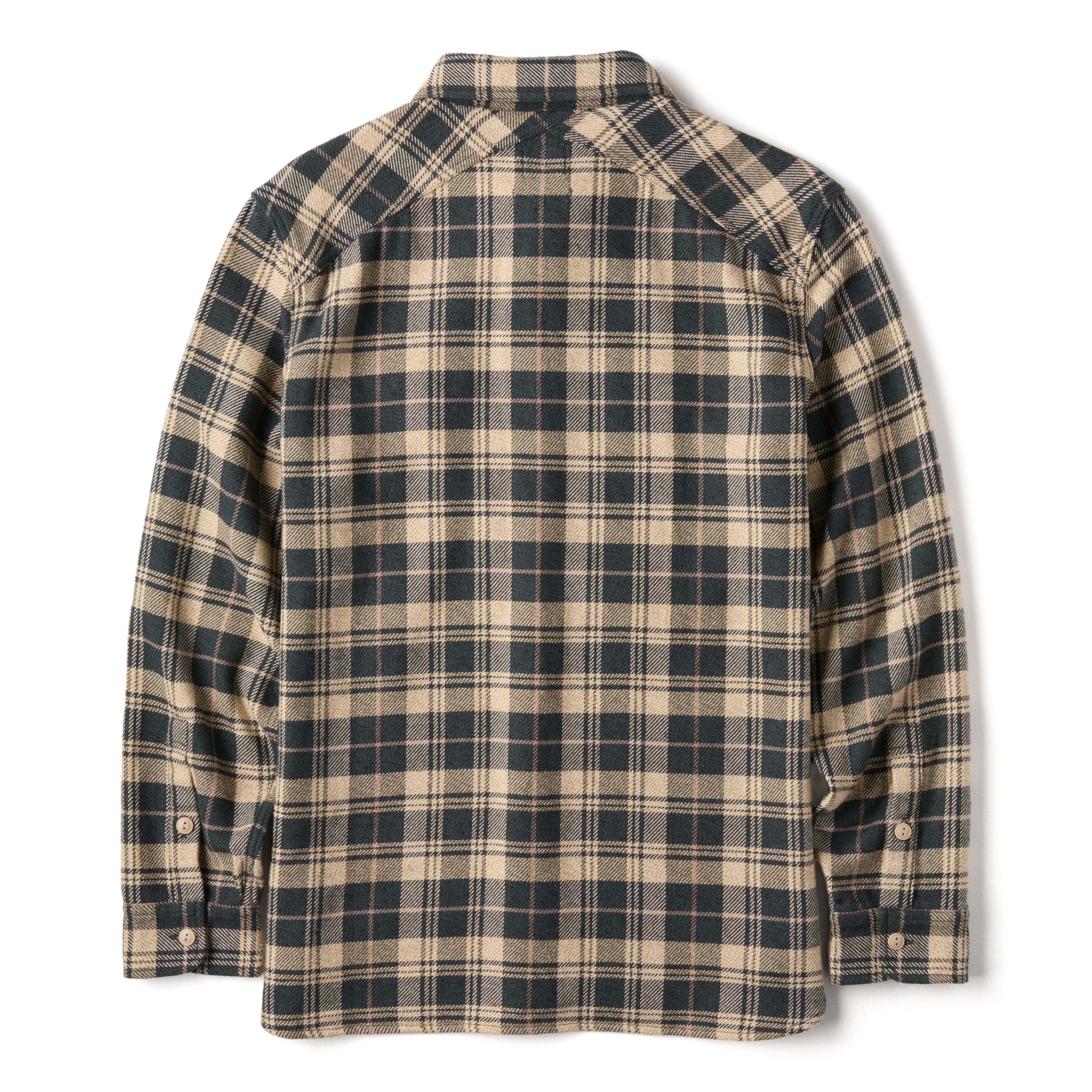 Flint and Tinder Flannel Crossback Workshirt - Scarab Plaid