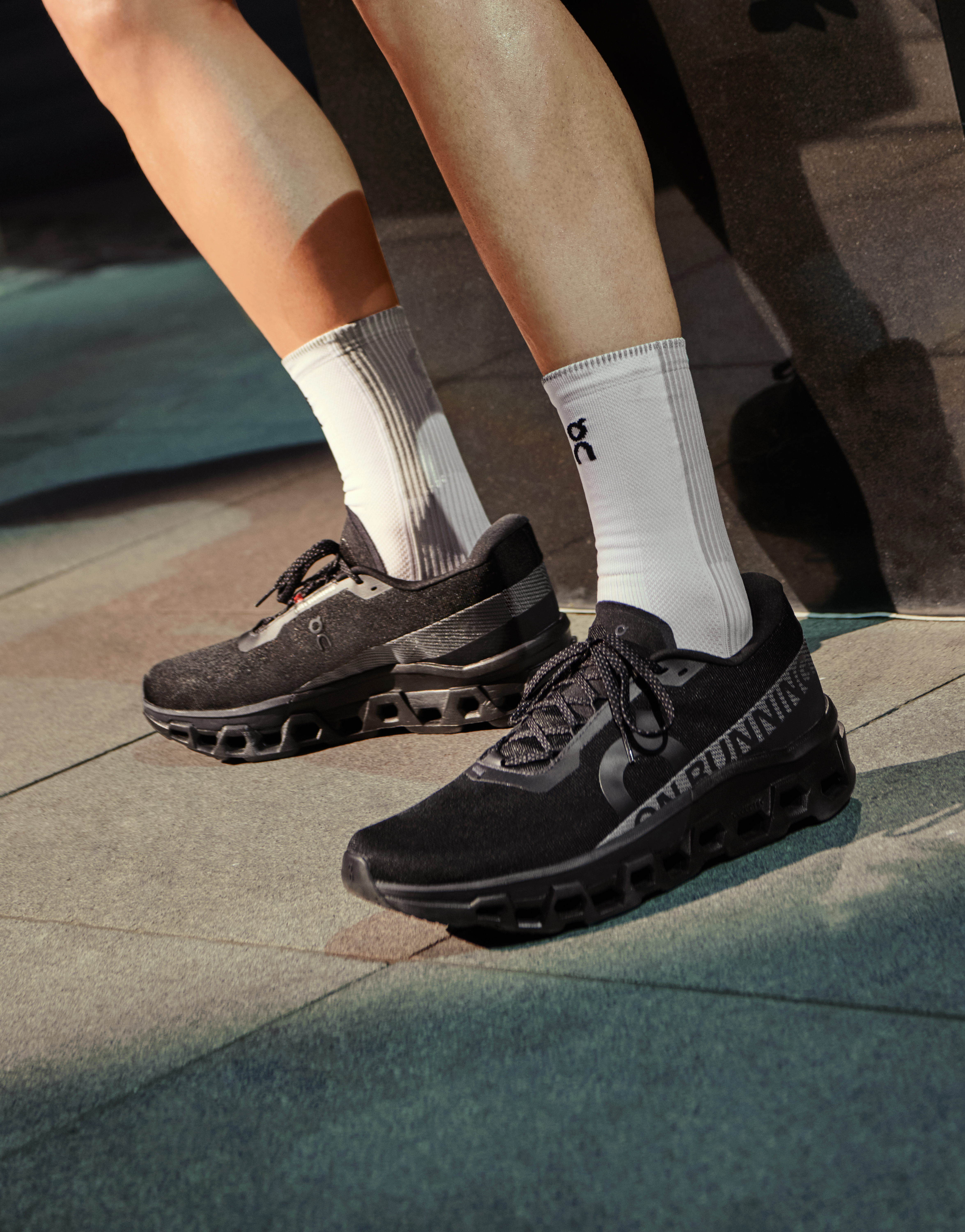 On Cloudmonster - All Black | Performance Sneakers | Huckberry