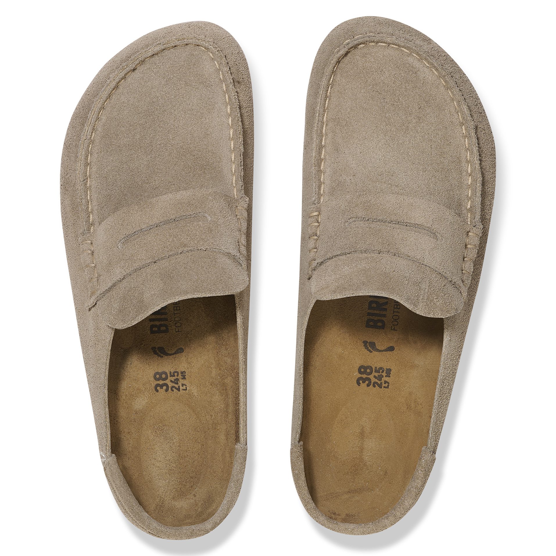 Birkenstock Naples Clog - Taupe Suede | Loafers | Huckberry