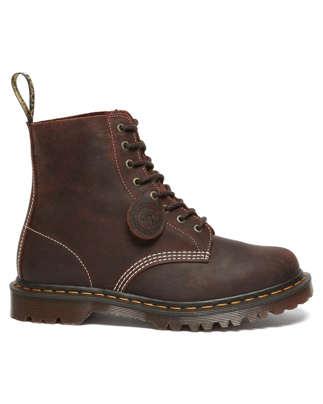 Brown Martens Men's 1460 Classic Boot Martens Made In England