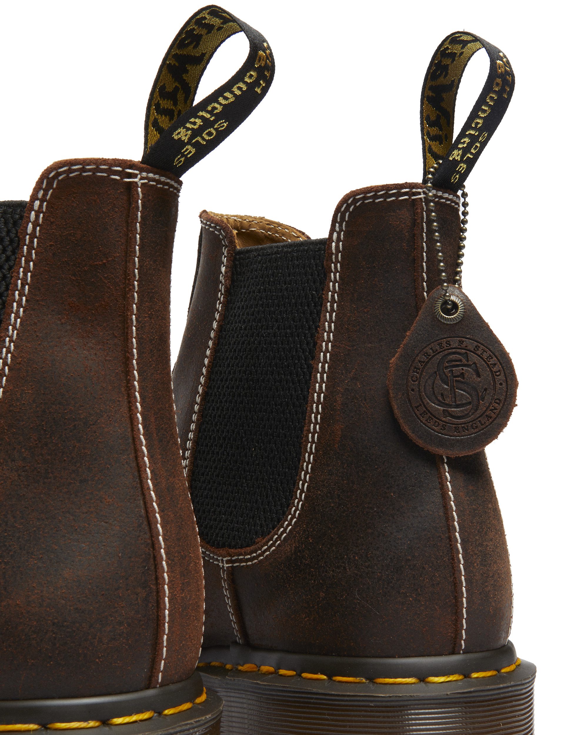 Dr. Martens Waxy Commander 2976 - Rustique Brown | Chelsea Boots