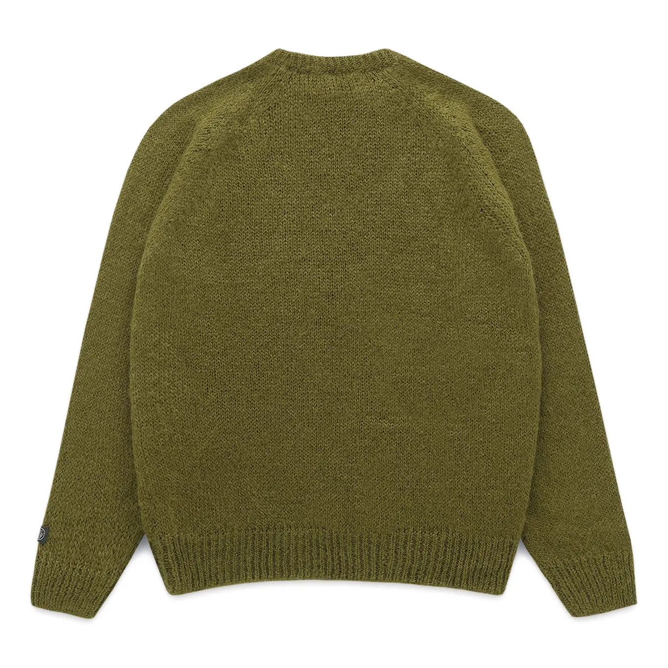 Knickerbocker Bud Alpaca Sweater - Chartreuse | Crew Neck Sweaters