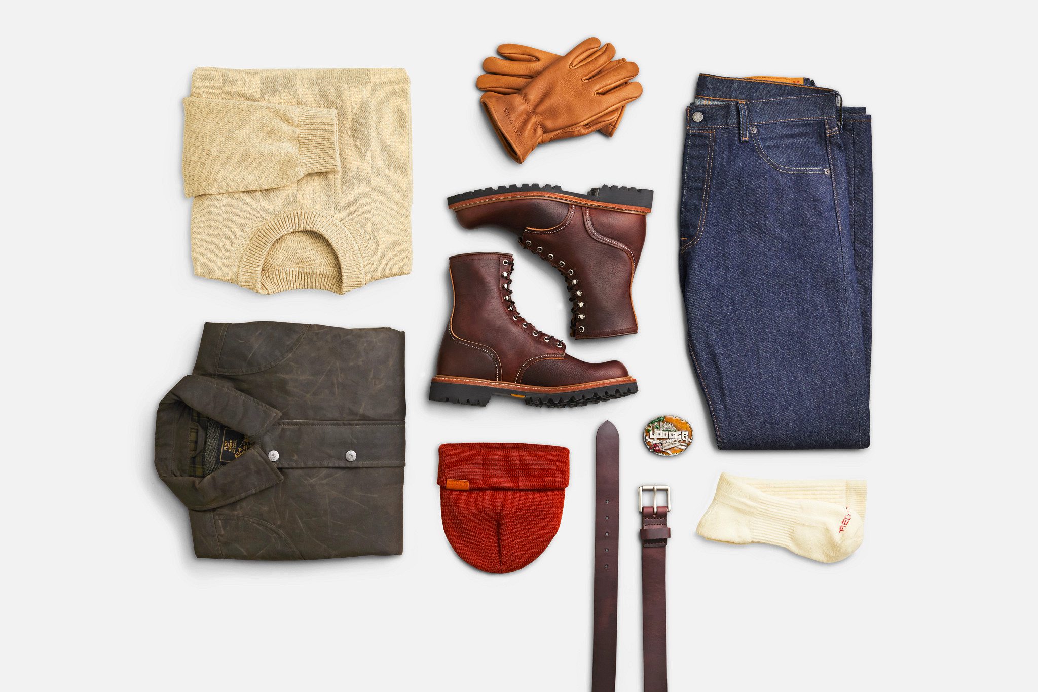 Red Wing Heritage 8-Inch Logger Boot - Briar Oil Slick | Work