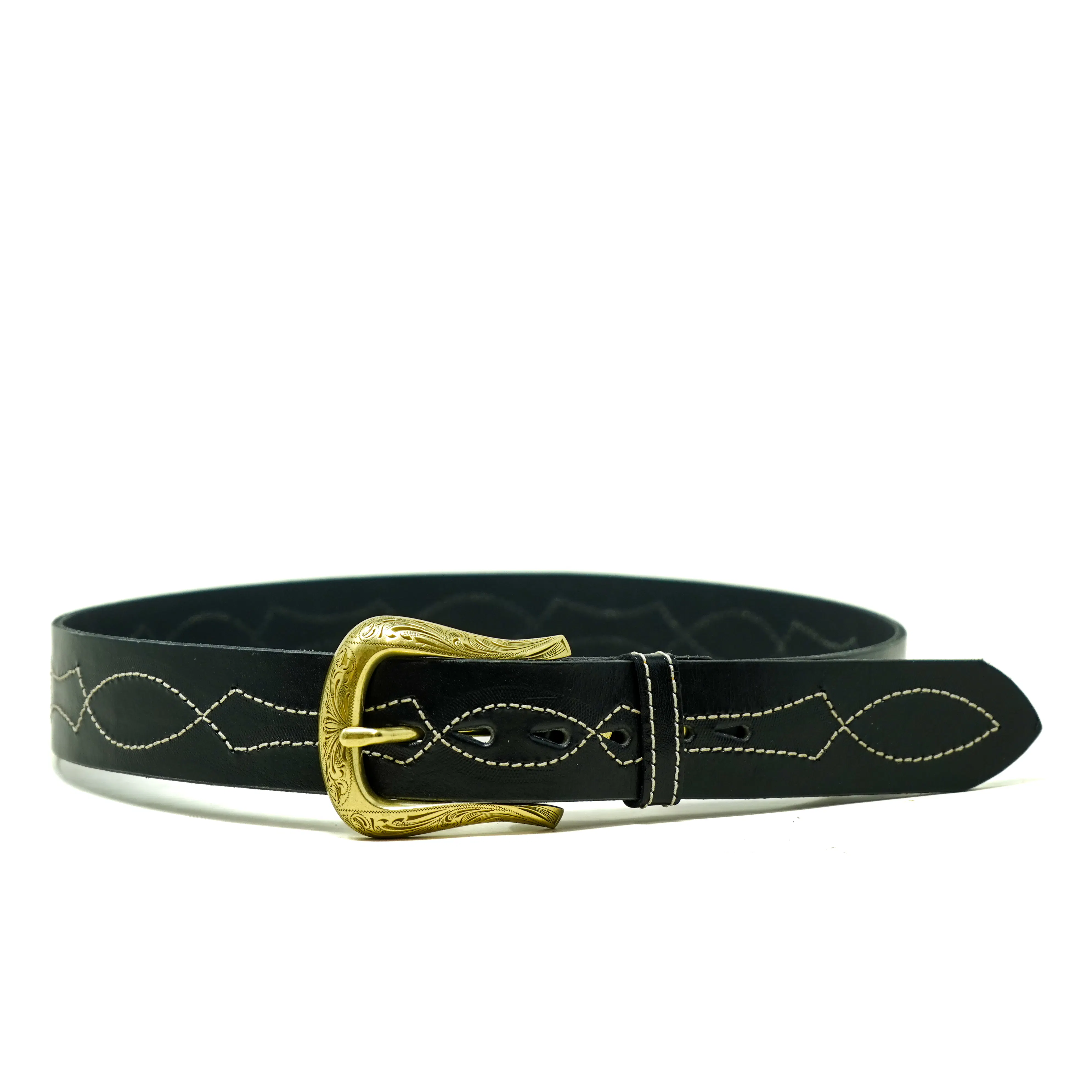 CHARLIE BORROW ベルト ブラック Charlie Borrow Belt Black