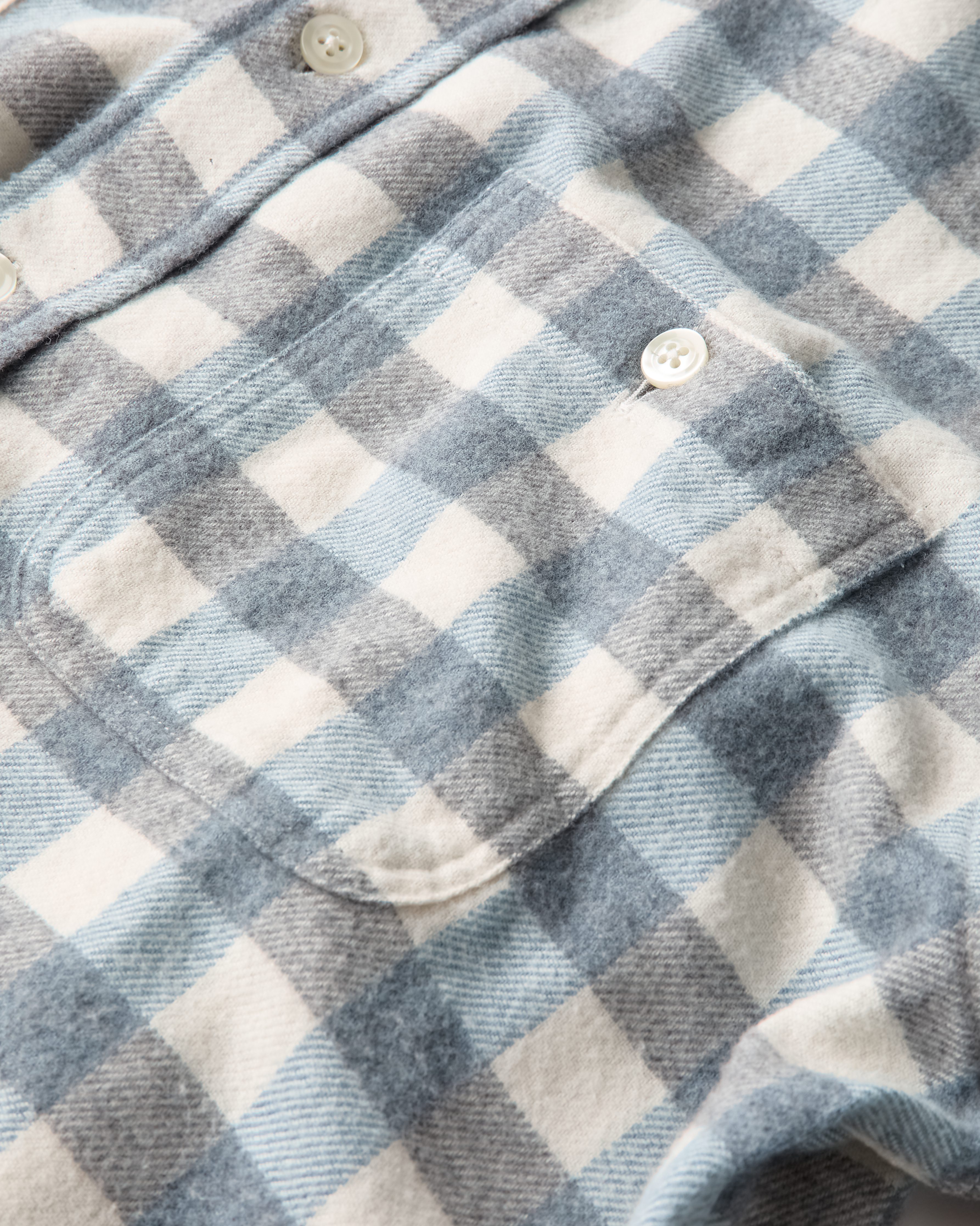 Faherty Brand Heirloom Portuguese Flannel Shirt - Samarra Beach