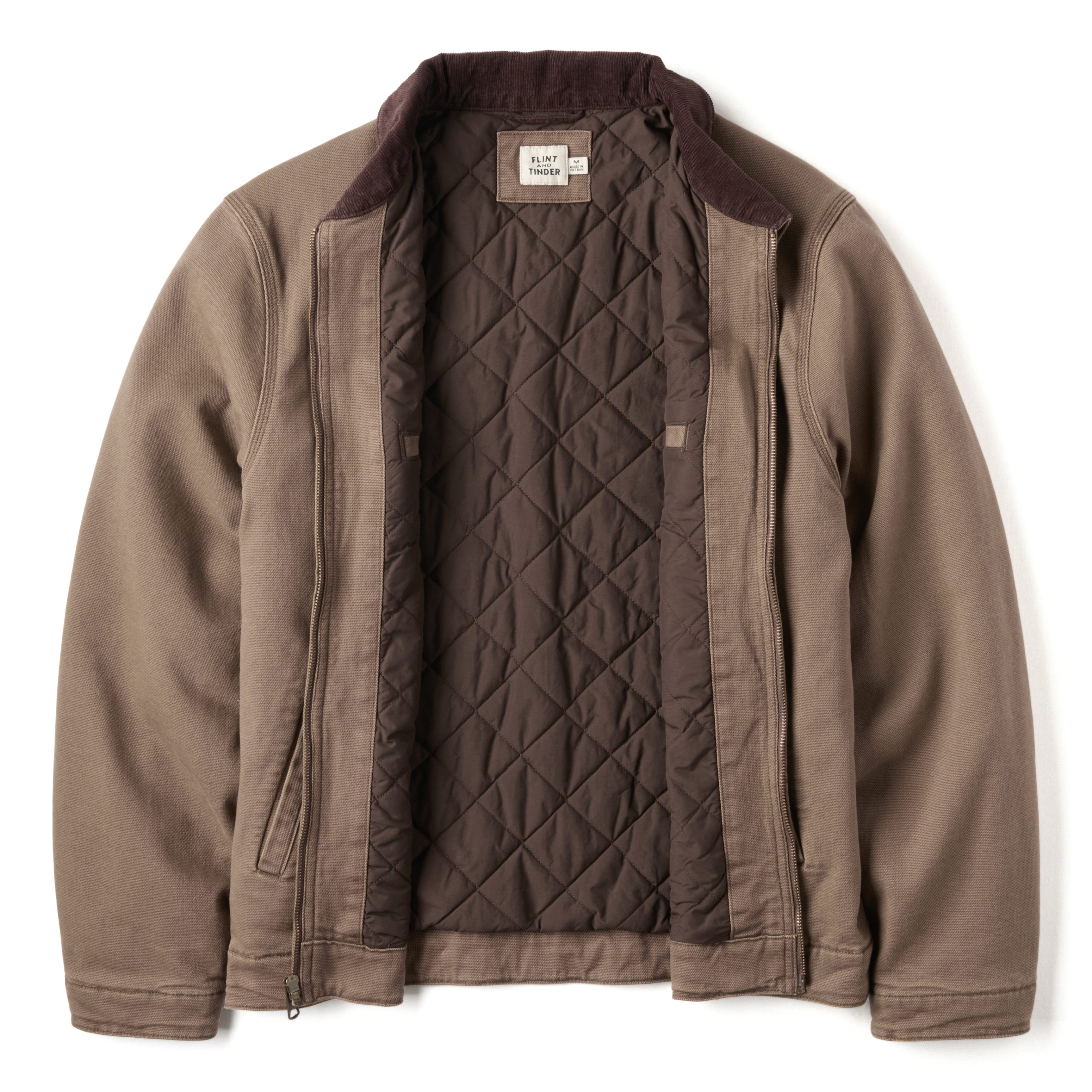 Flint and Tinder Mason Canvas Work Jacket - Washed Earth | Jackets