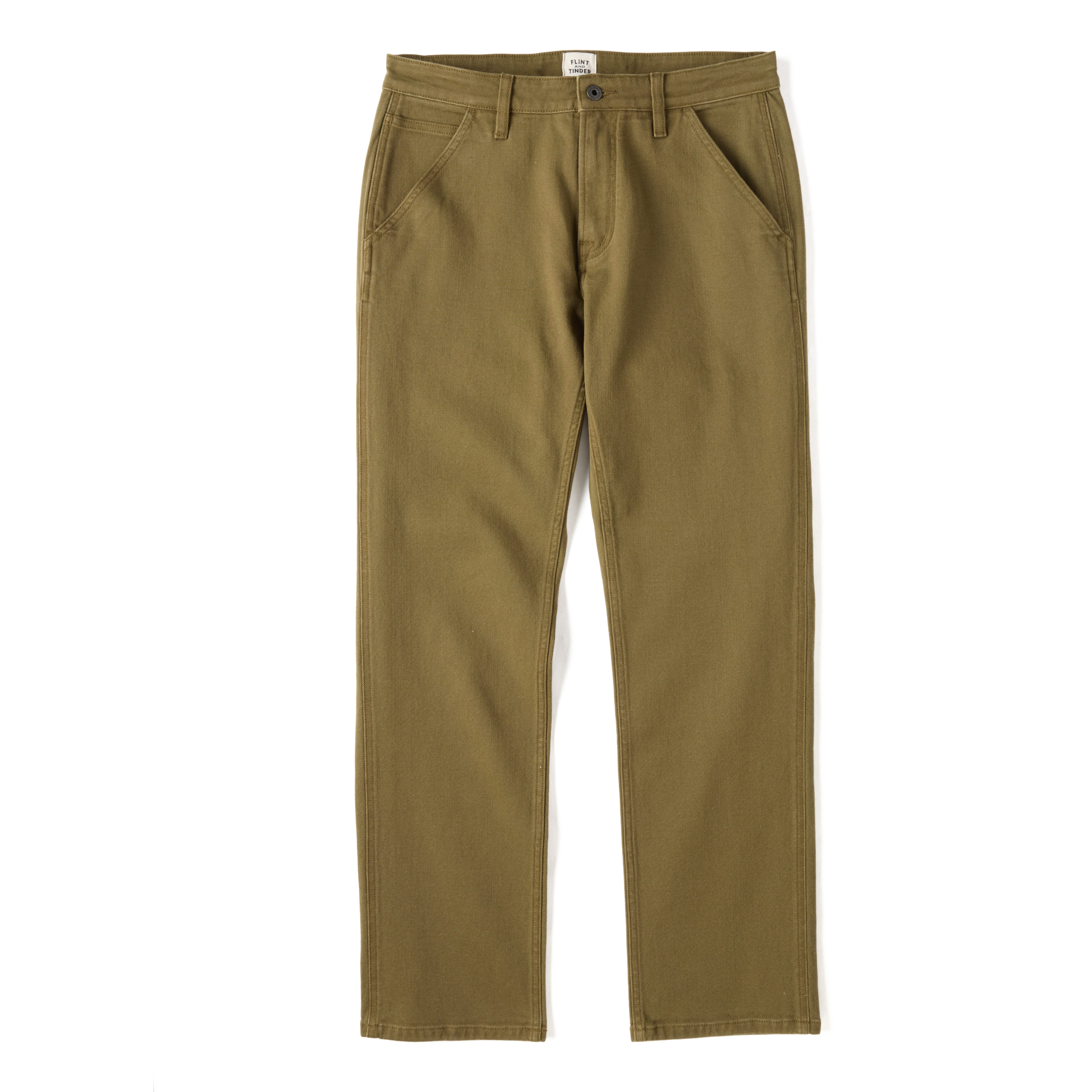 Flint and Tinder Mason Canvas Pant - HB Athletic Straight - Dark