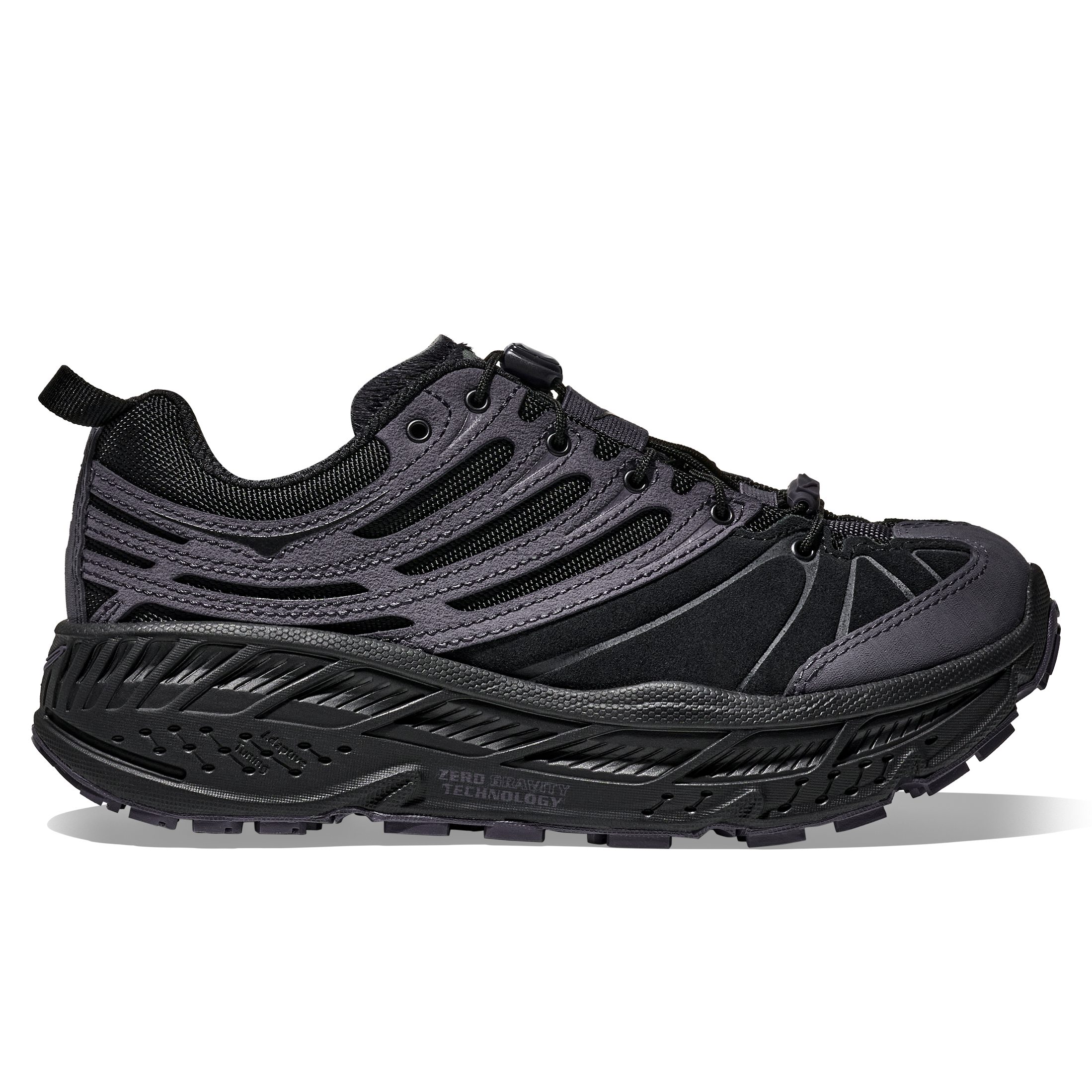 靴 HOKA STINSONEVO OG BLACK COSMICGREY HOKA ONE ONE Stinson Evo OG in Black/Cosmic Grey Hoka One One