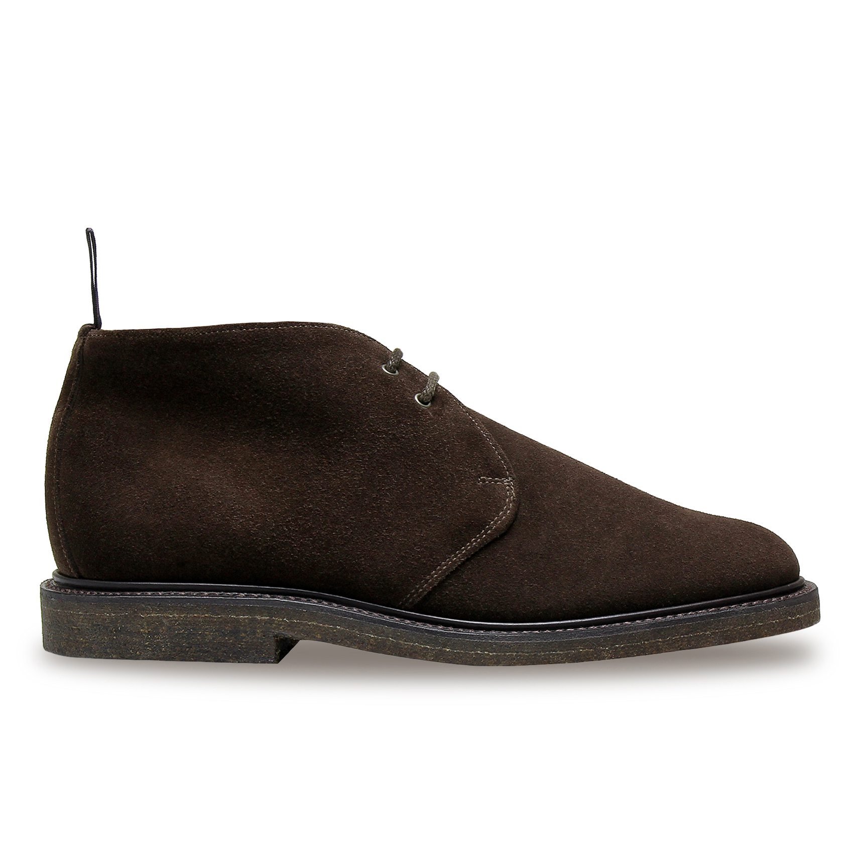 Sanders Harry Suede Chukka Boot - Dark Brown Mocha | Chukka Boots