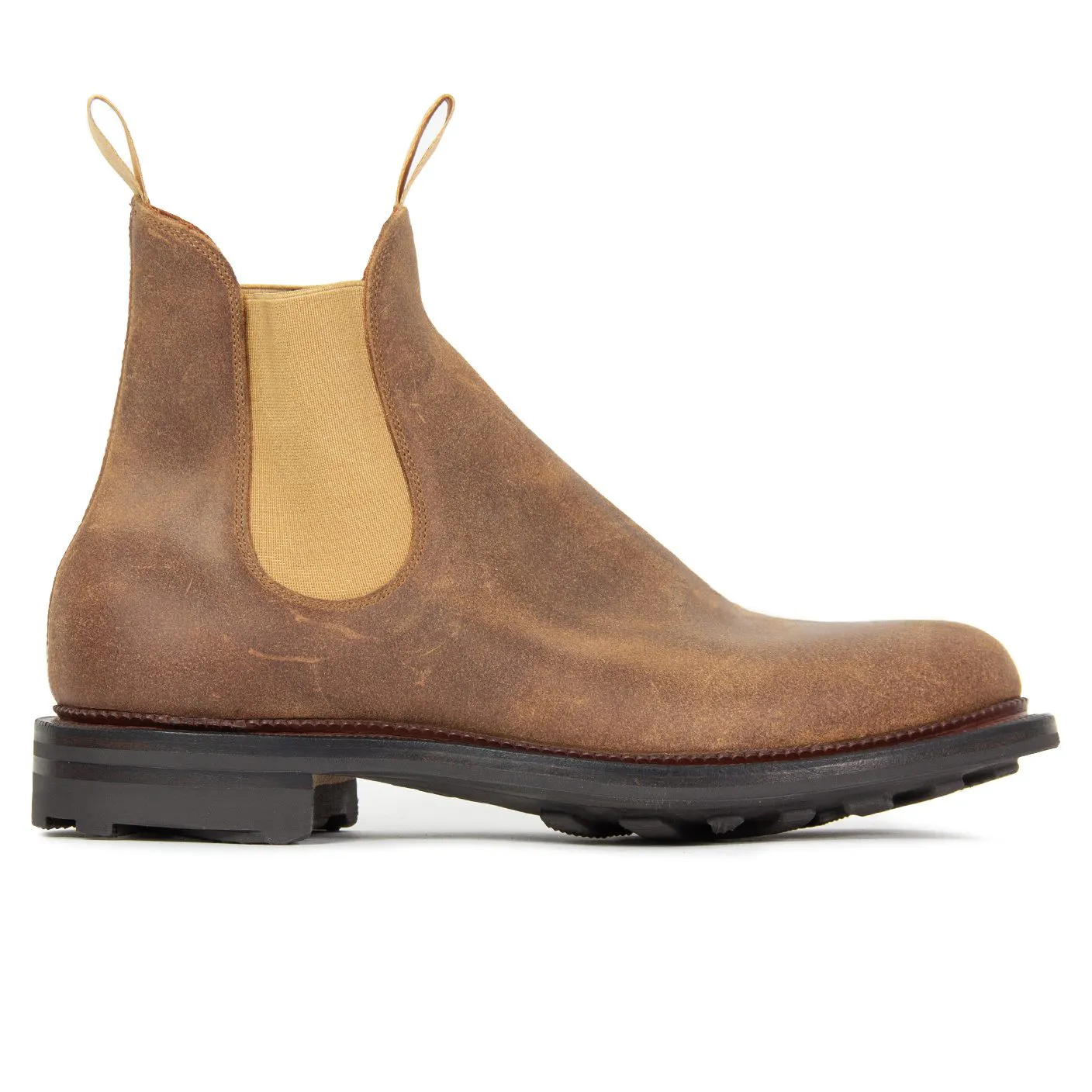 HUCKBERRY Harrison Chukka Boot Mens 9.5 Wax Top Tan Rhodes Footwear Harrison Chukka Boot - Pebbled Whiskey  main image 2