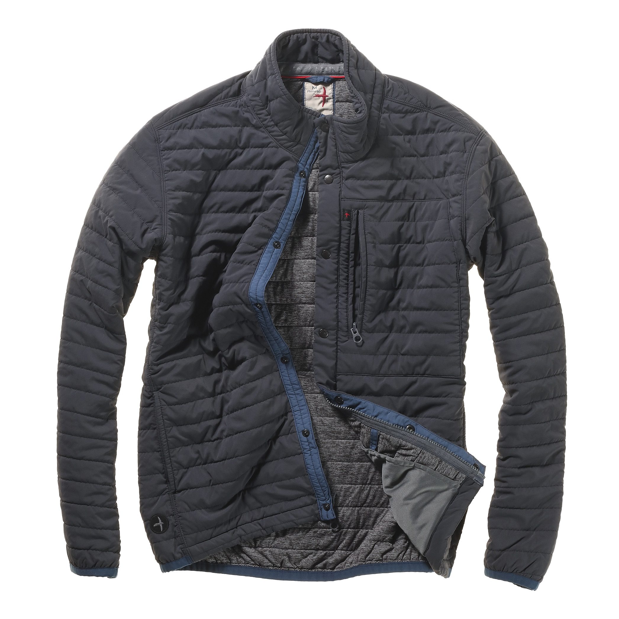 Relwen Windzip Jacket - Midnight | Insulated Jackets | Huckberry