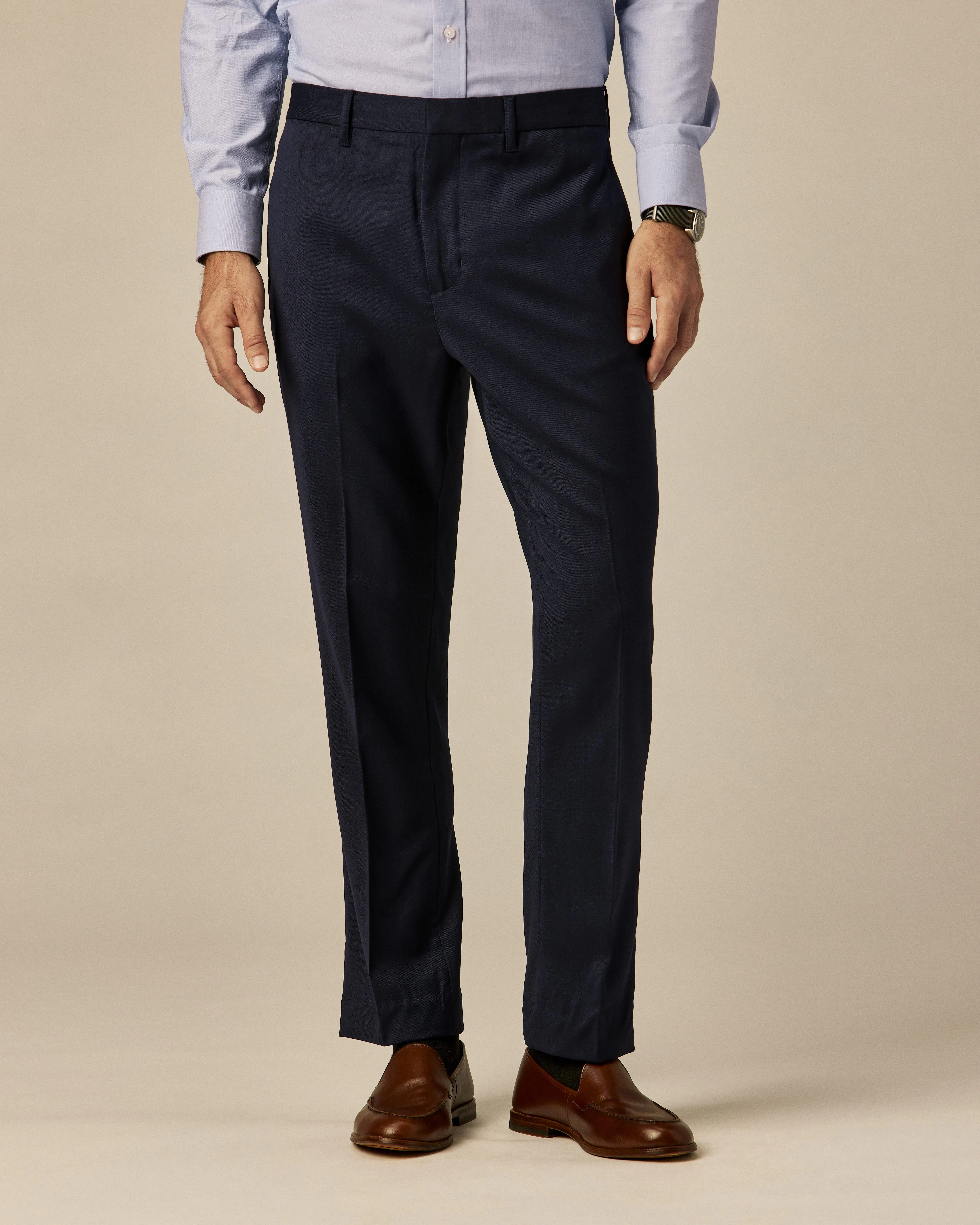 Wills Rosedale Trouser - Navy | Dress Pants | Huckberry