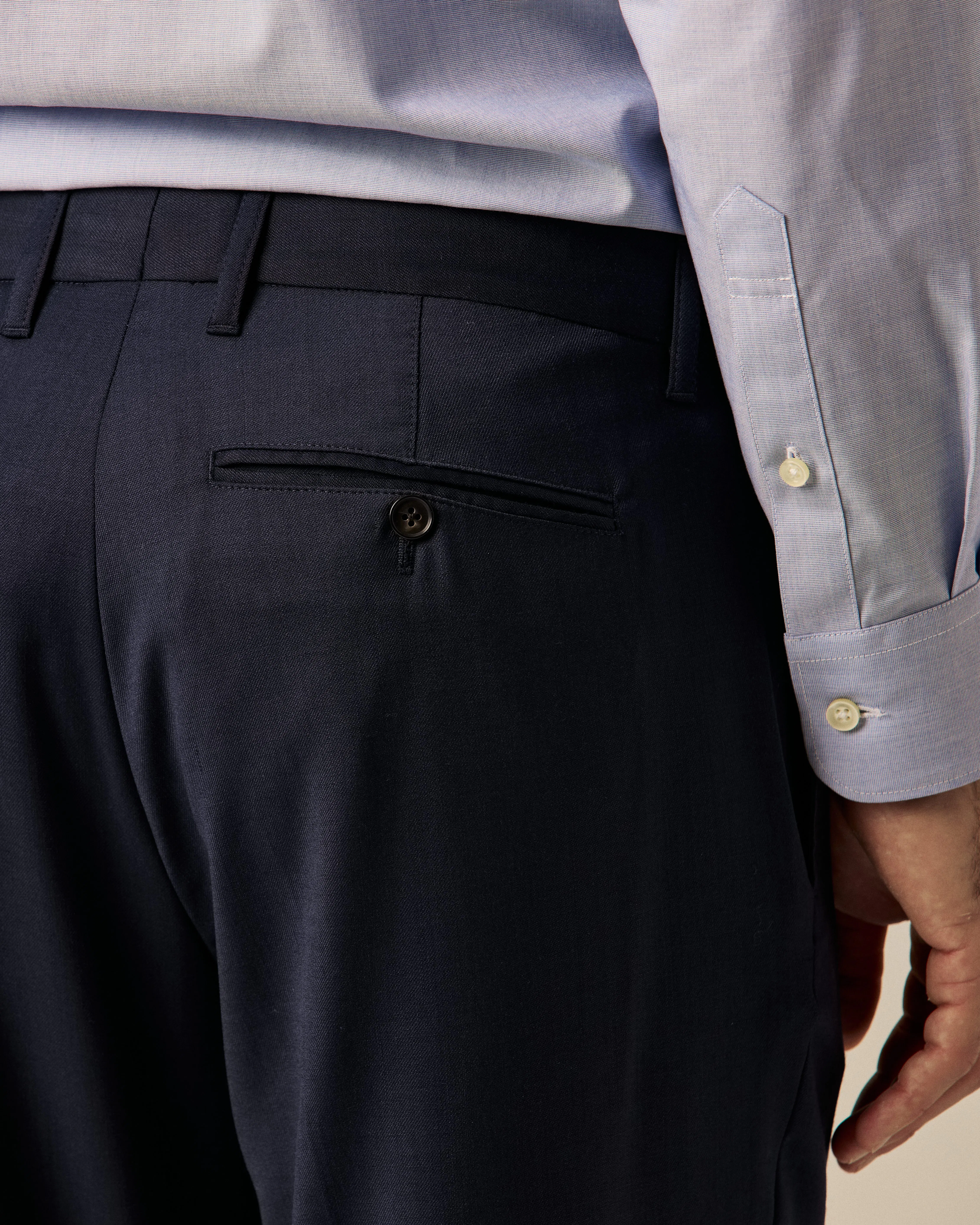 Wills Rosedale Trouser - Navy | Dress Pants | Huckberry
