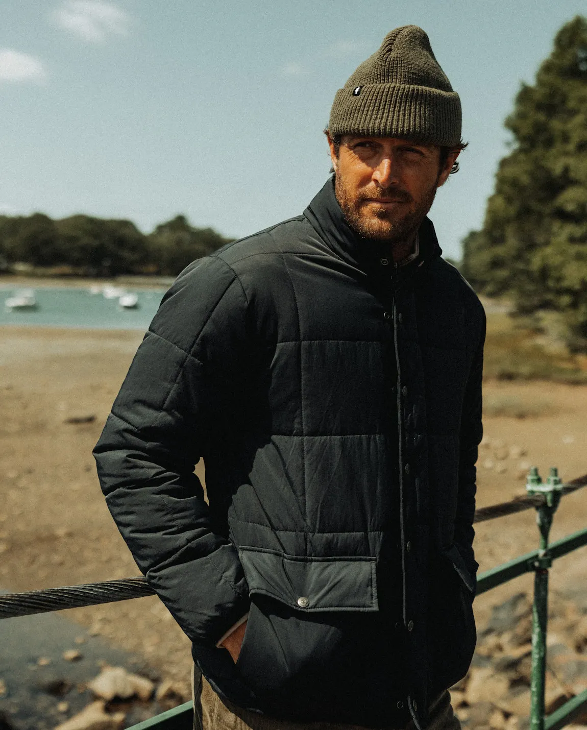 Flint and Tinder Jackson Insulated Jacket - Navy | Quilted Jackets