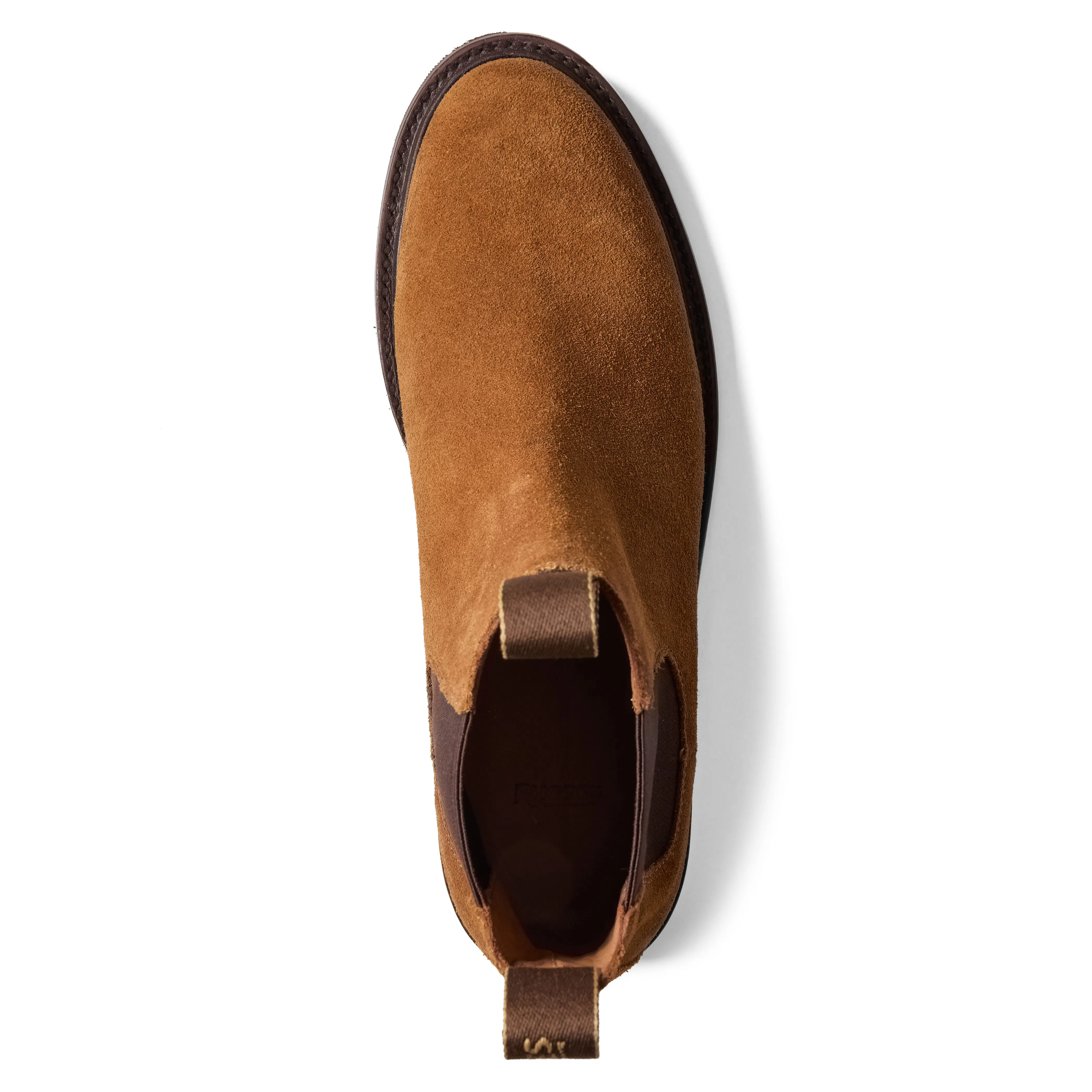 Rhodes Footwear Vibram® 430 Mini Lug Chelsea Boot - Chestnut Suede