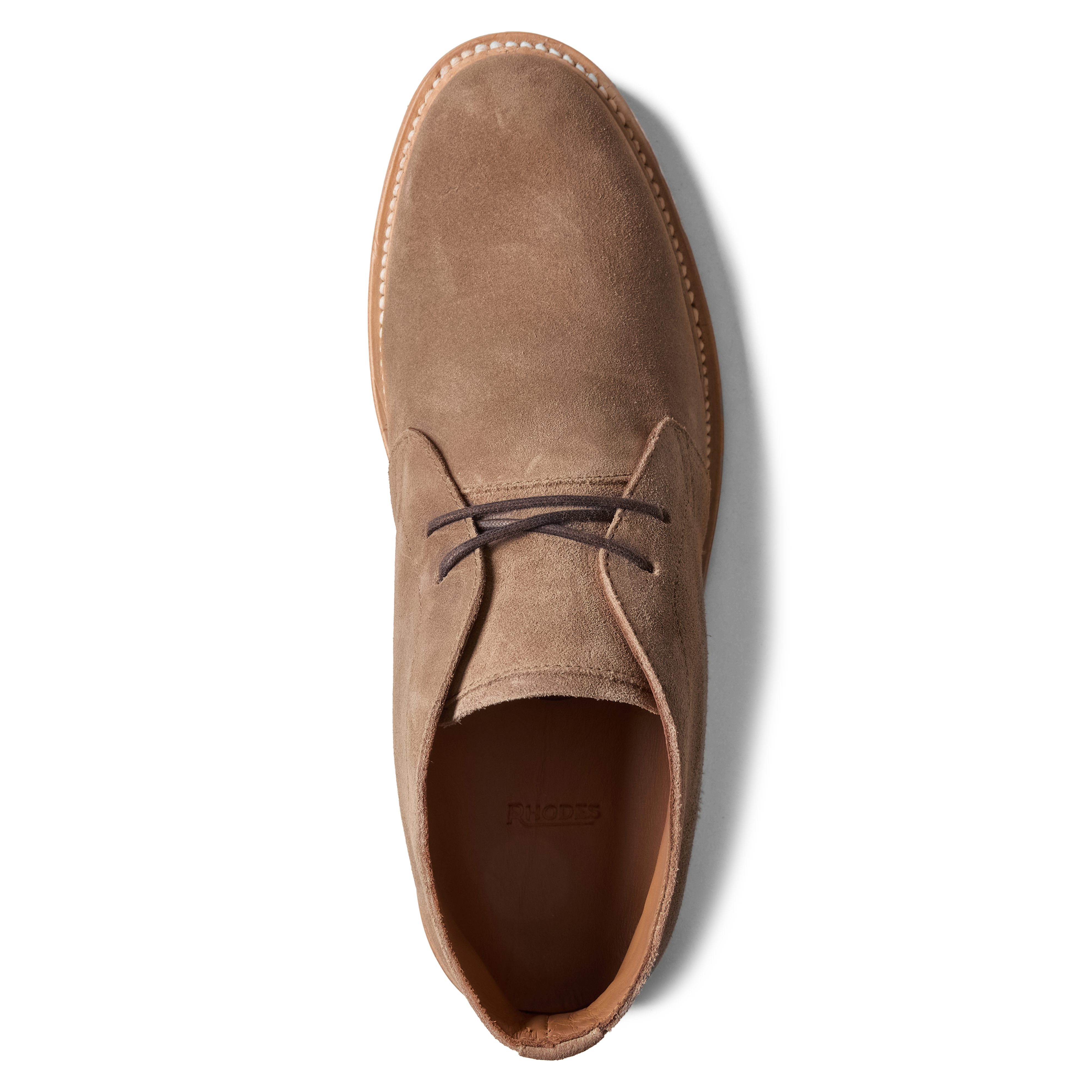Rhodes Footwear Work Wedge Chukka Boot - Taupe | Chukka Boots