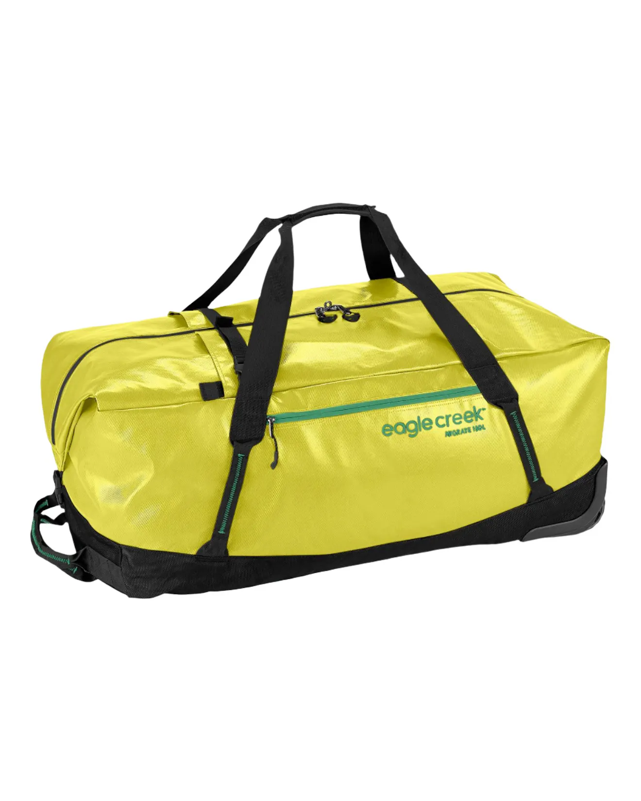 best travel duffel bag eagle Creek No Matter What Duffel, 90L Safari Brown Top external compression straps secure and stabilize the load Eagle Creek No Matter What